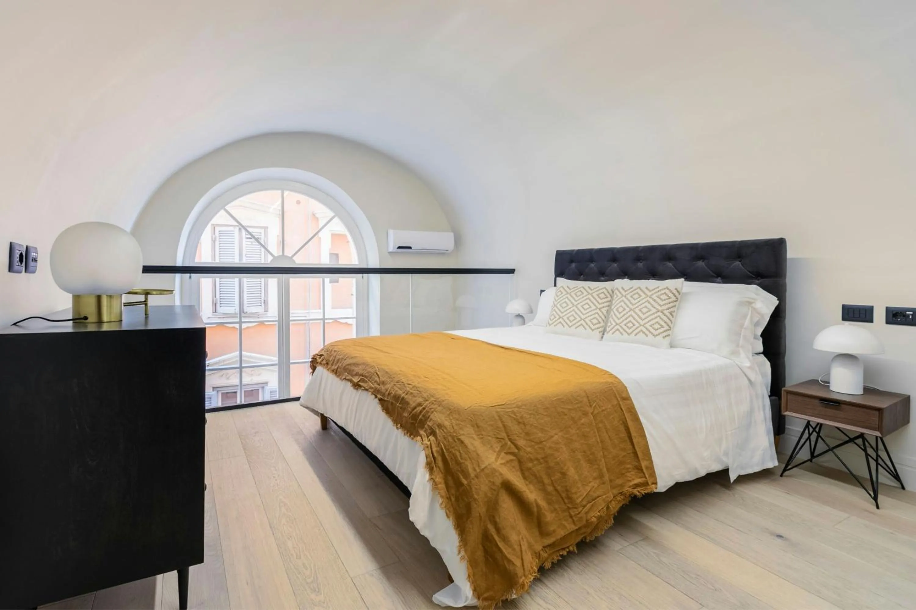 Bedroom, Bed in Sonder by Marriott Bonvoy Trastevere Apartments Piazza Trilussa