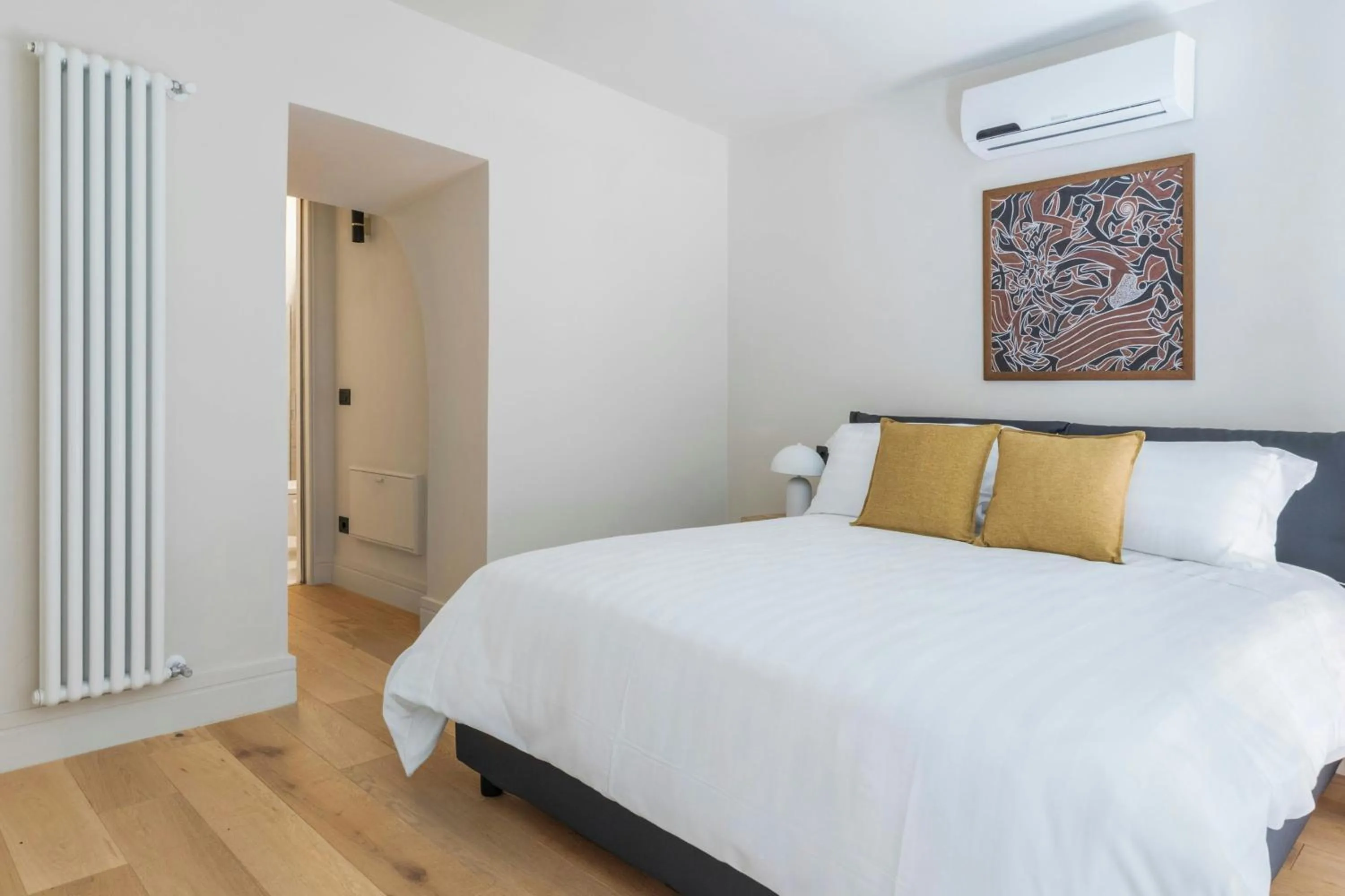 Bedroom, Bed in Sonder by Marriott Bonvoy Trastevere Apartments Piazza Trilussa