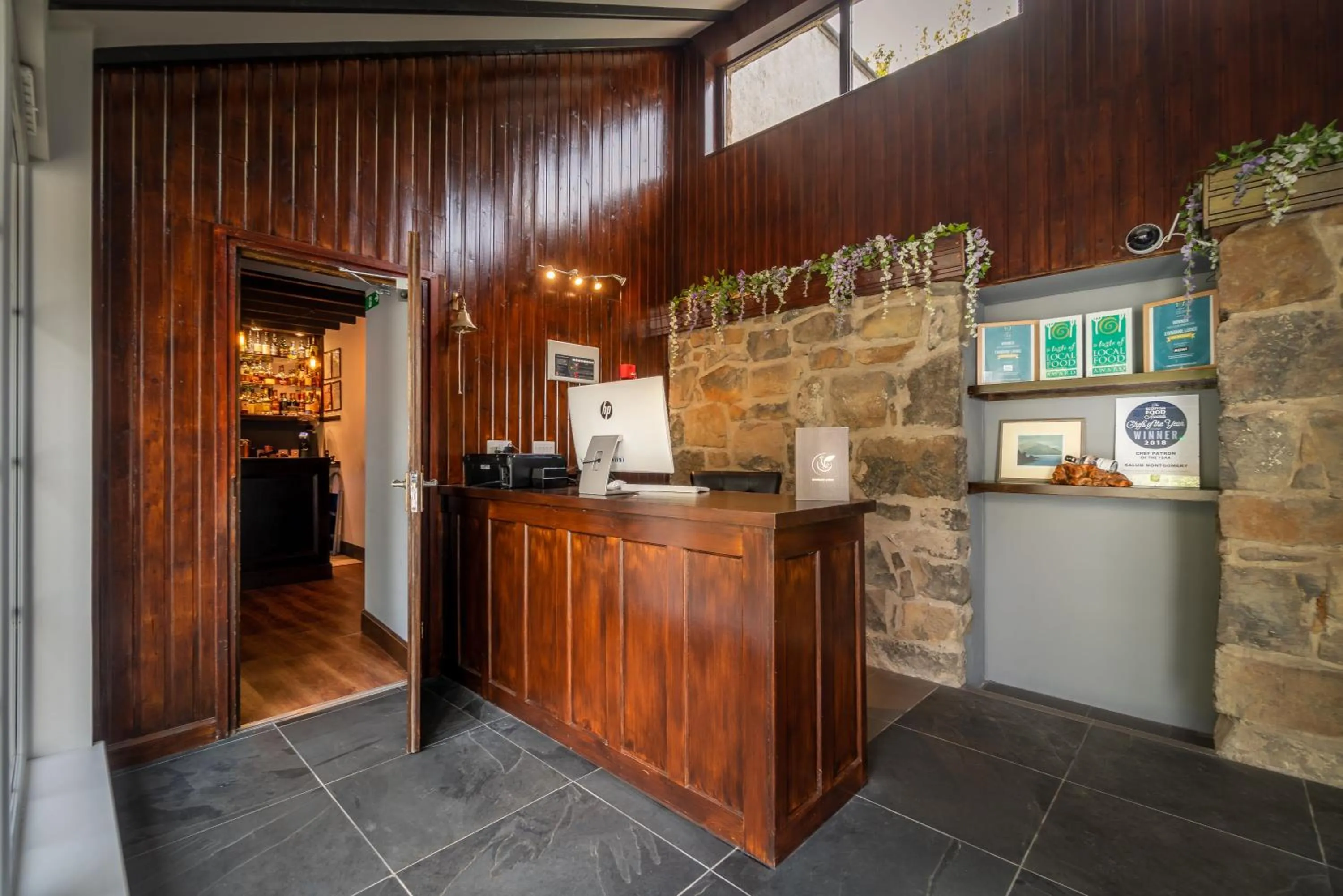 Lobby or reception in Edinbane Lodge