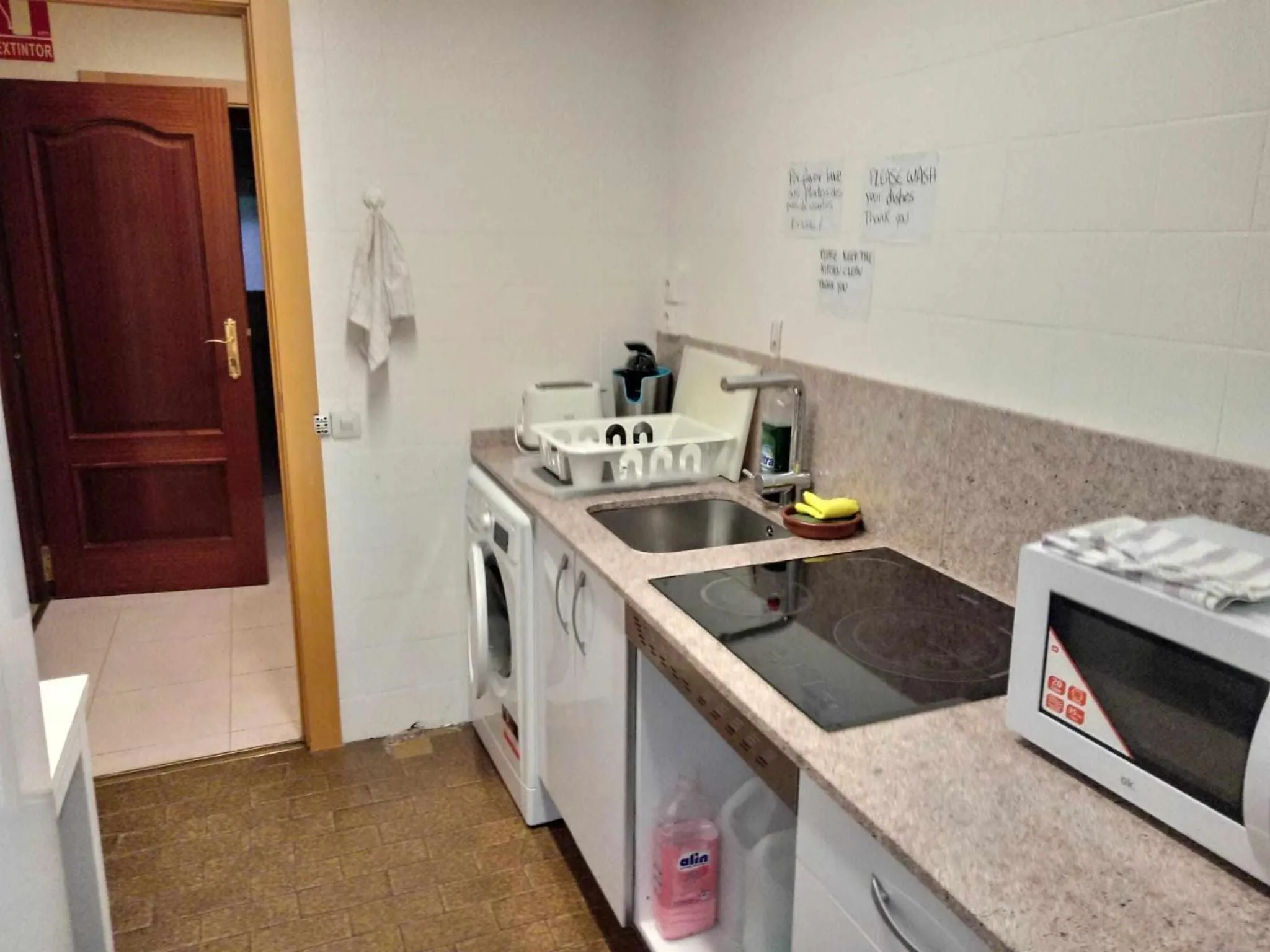 Kitchen or kitchenette in Residencia 12 OCTUBRE