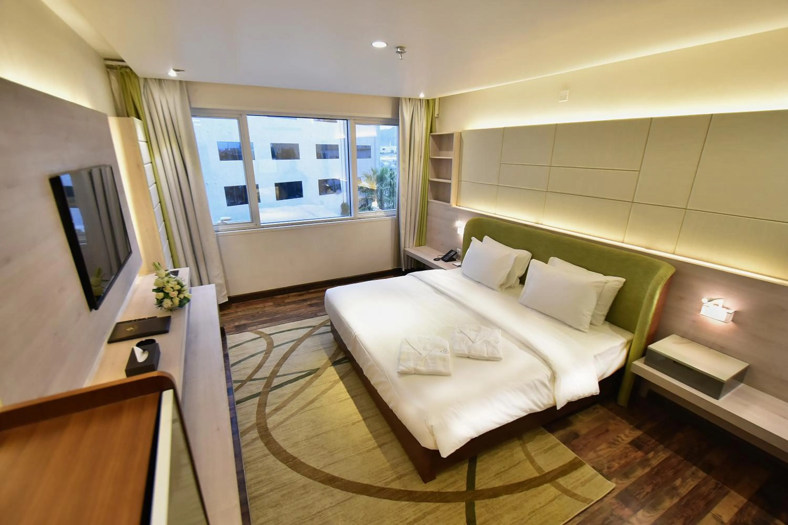 Bedroom in The District Hotel Najran
