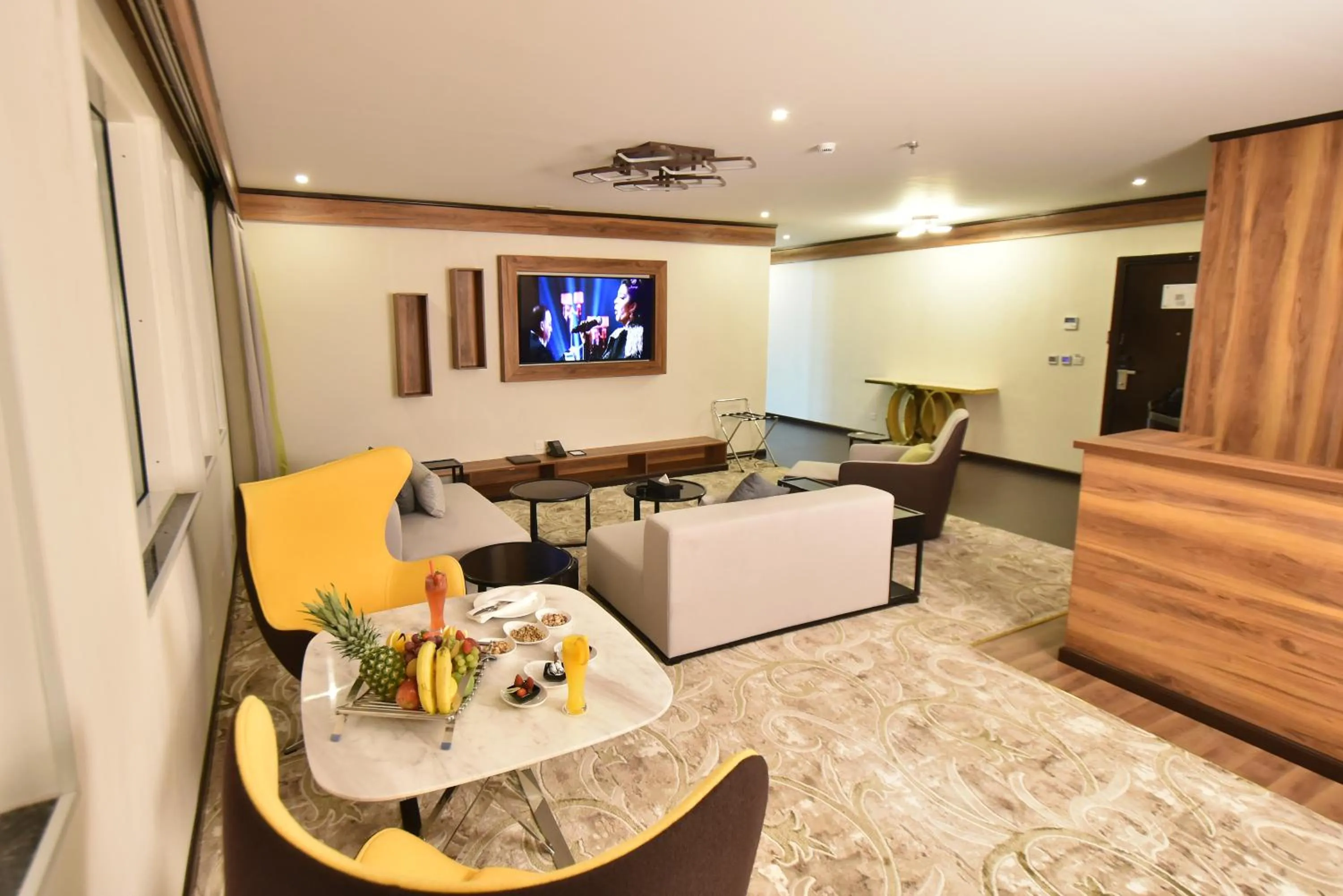 Living room in The District Hotel Najran