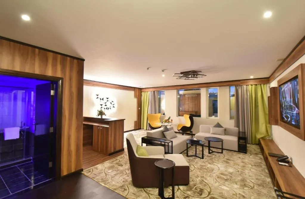 Bedroom in The District Hotel Najran