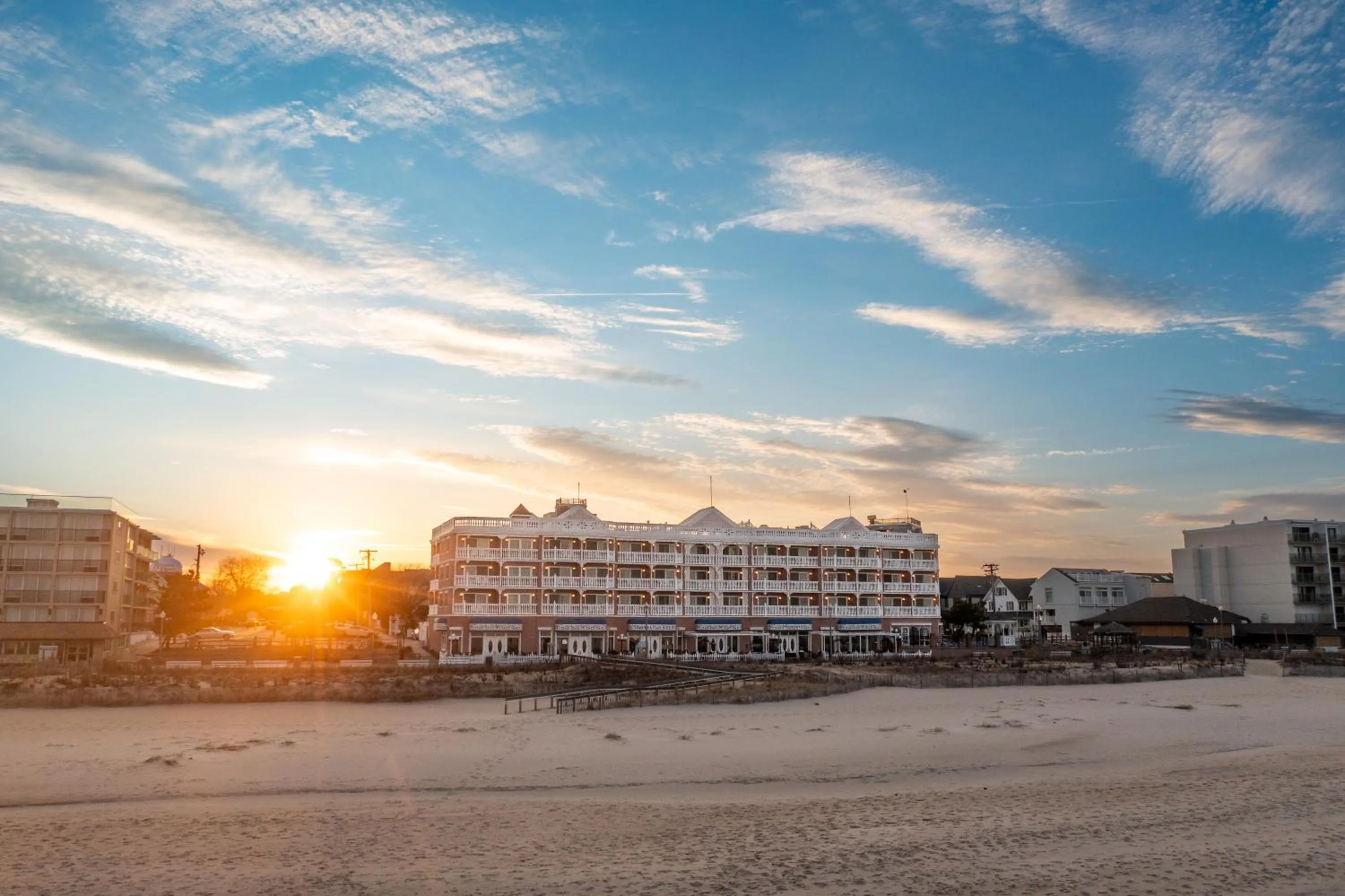Property building in Boardwalk Plaza Hotel