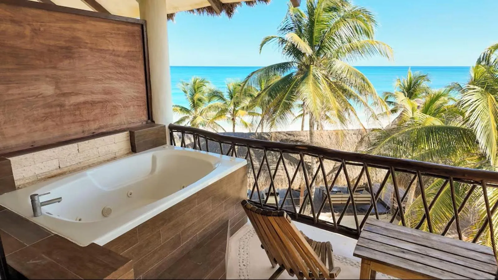 Hot Tub in Mia Tulum Beachfront Resort - Ocean View Suites and Beach Club