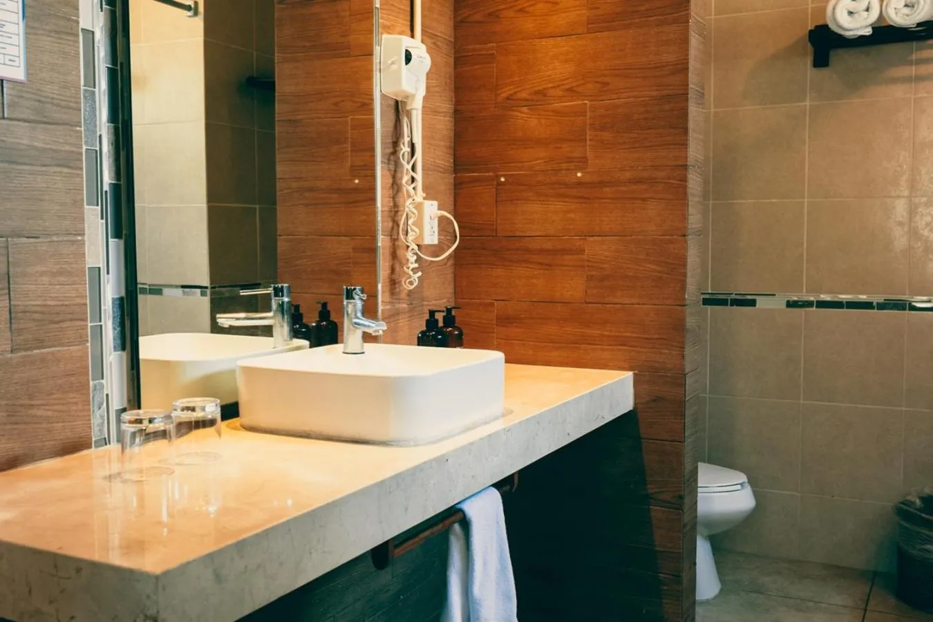 Shower in Mia Tulum Beachfront Resort - Ocean View Suites and Beach Club