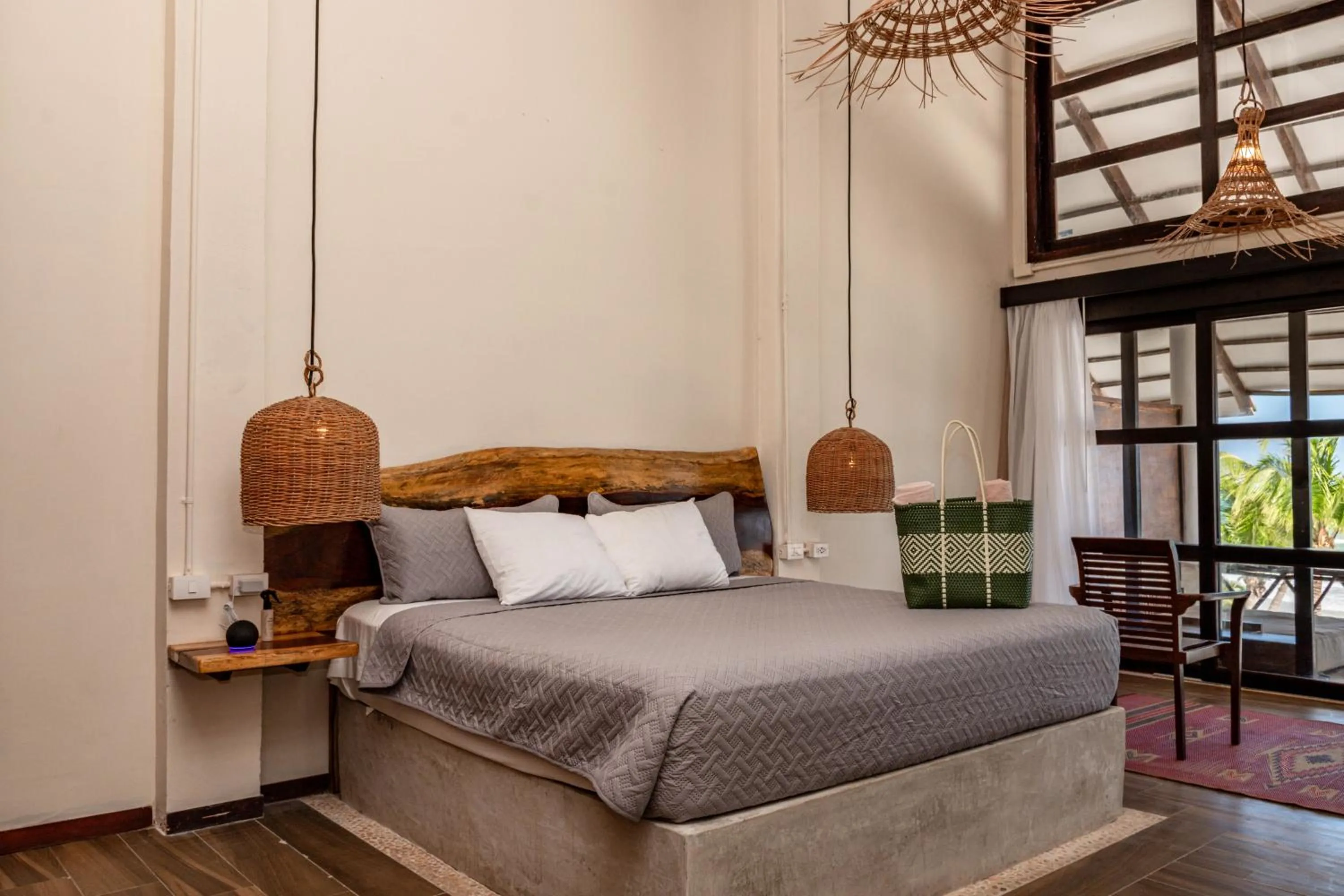 Bed in Mia Tulum Beachfront Resort - Ocean View Suites and Beach Club