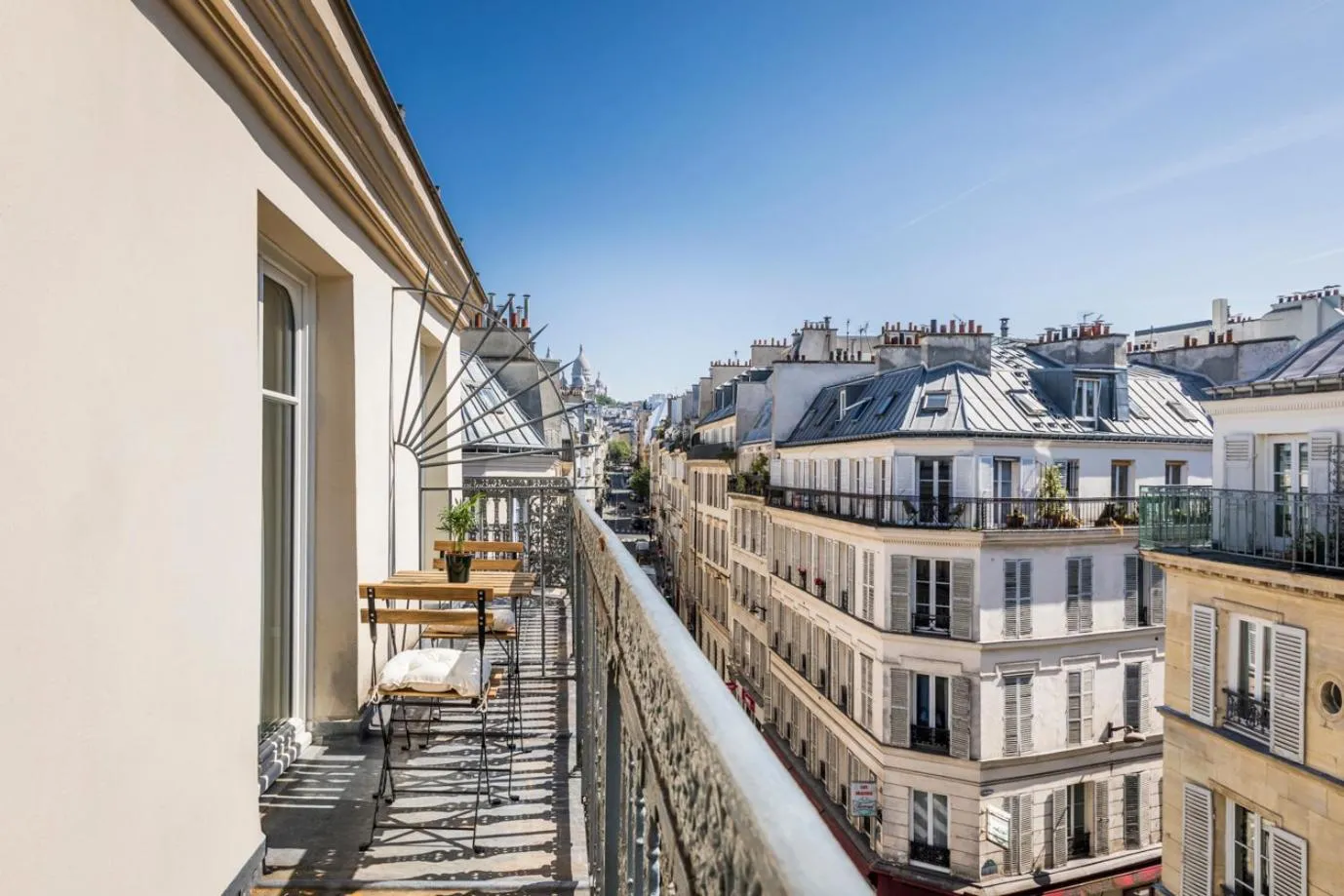 Balcony/Terrace in Hôtel Chamar