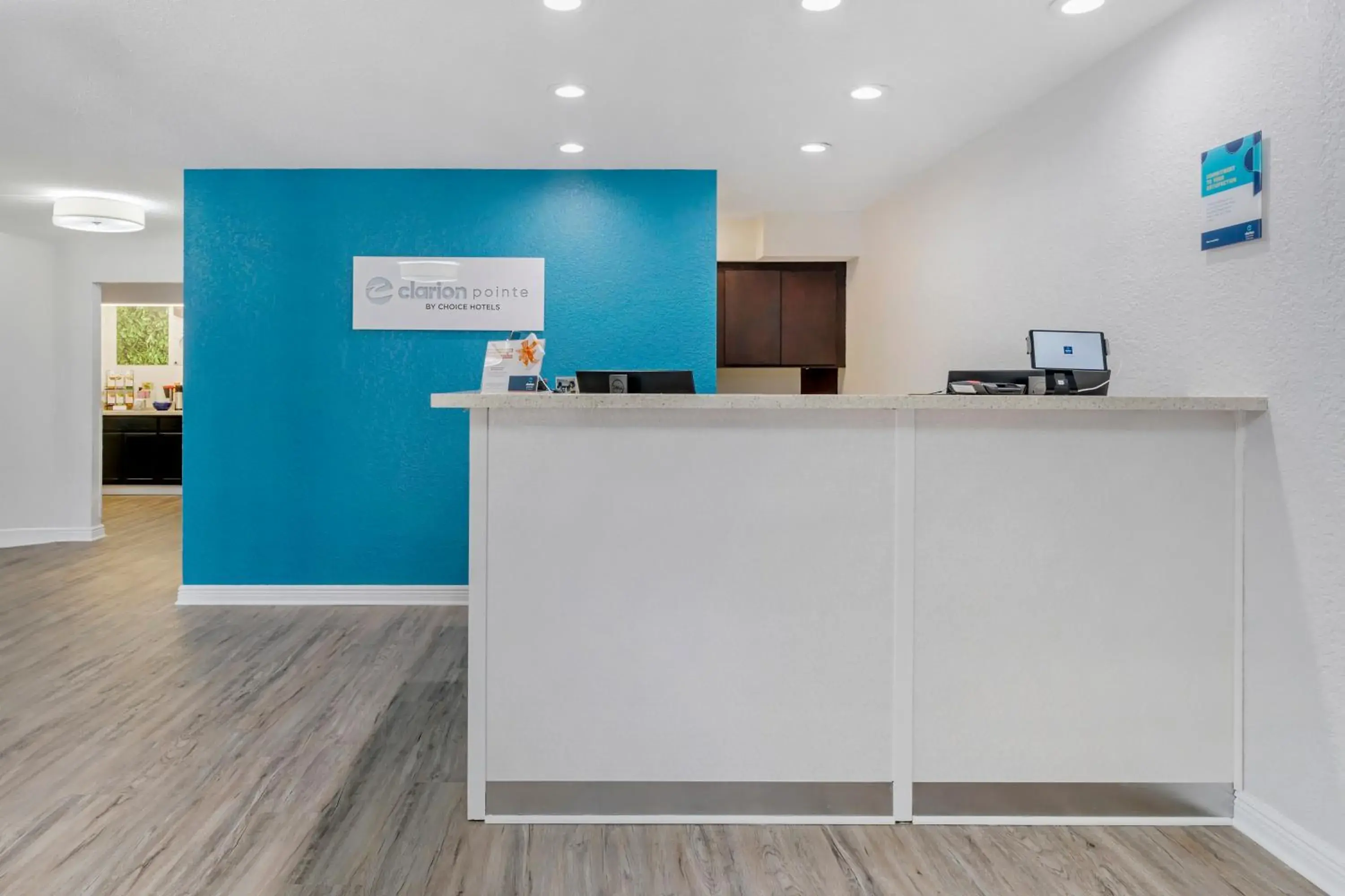 Lobby or reception in Clarion Pointe Lobby or reception in Clarion Pointe