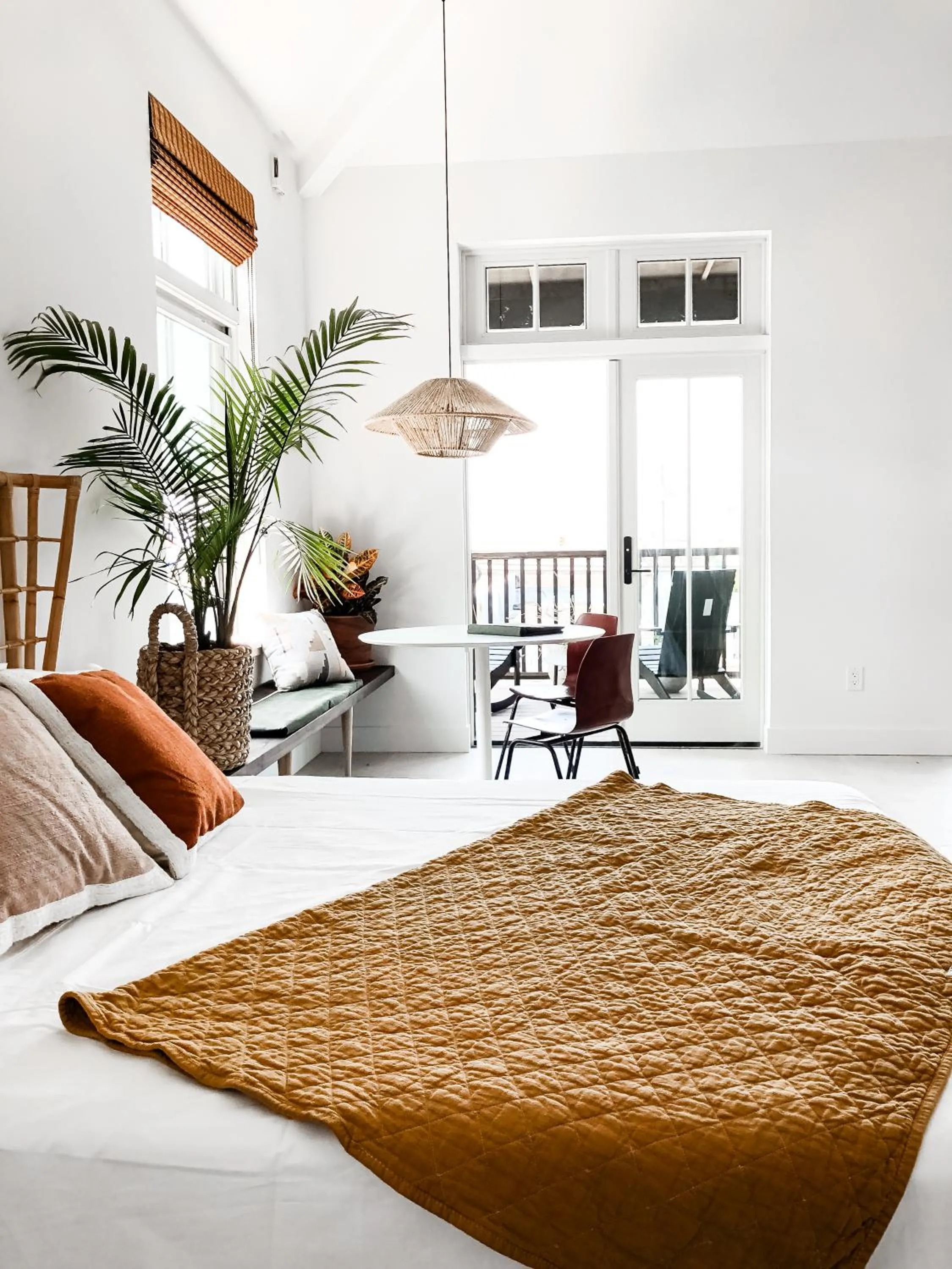 Balcony/Terrace, Bed in Lokal Hotel Cape May