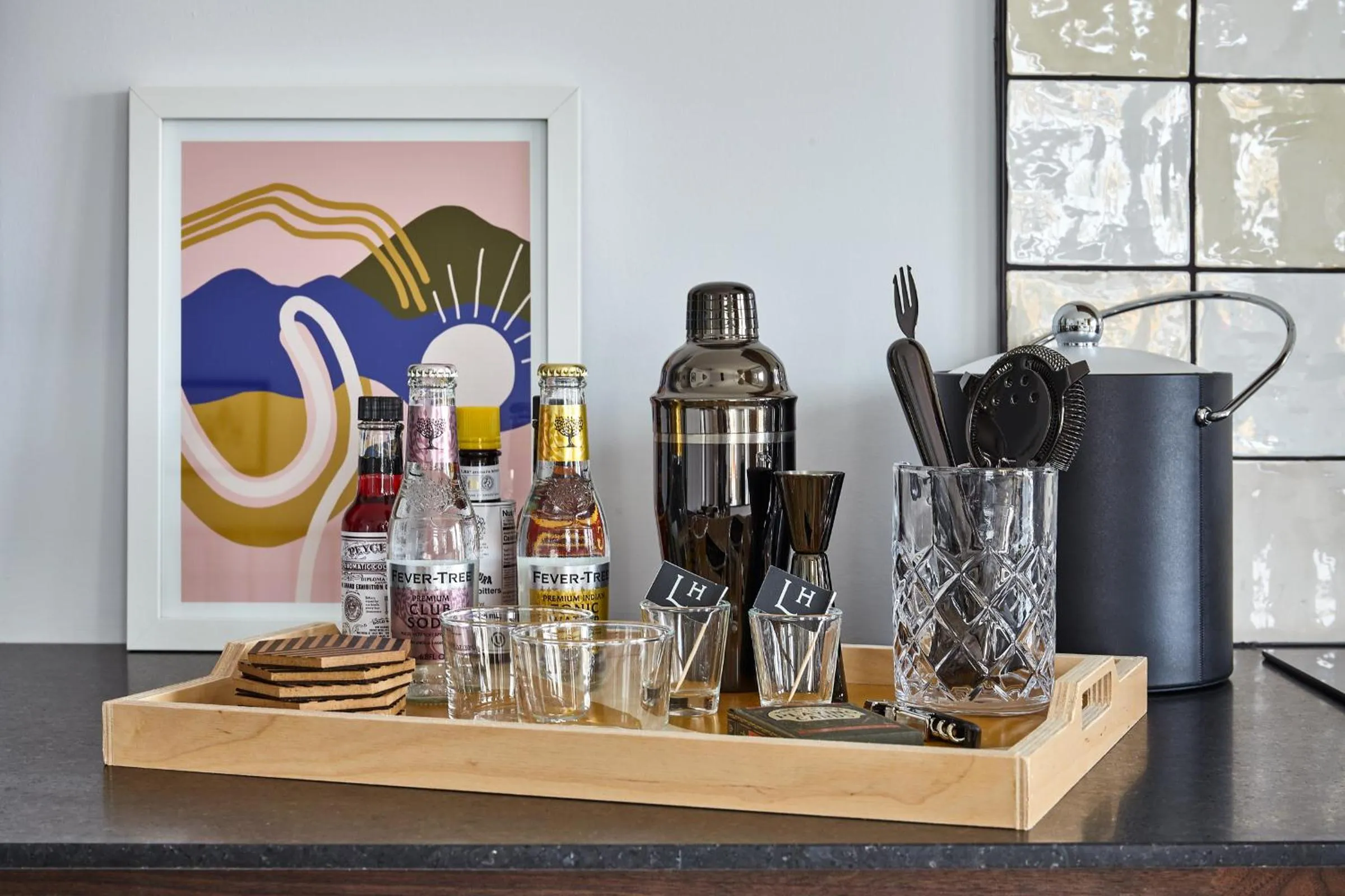 Kitchen or kitchenette in Lokal Hotel Cape May