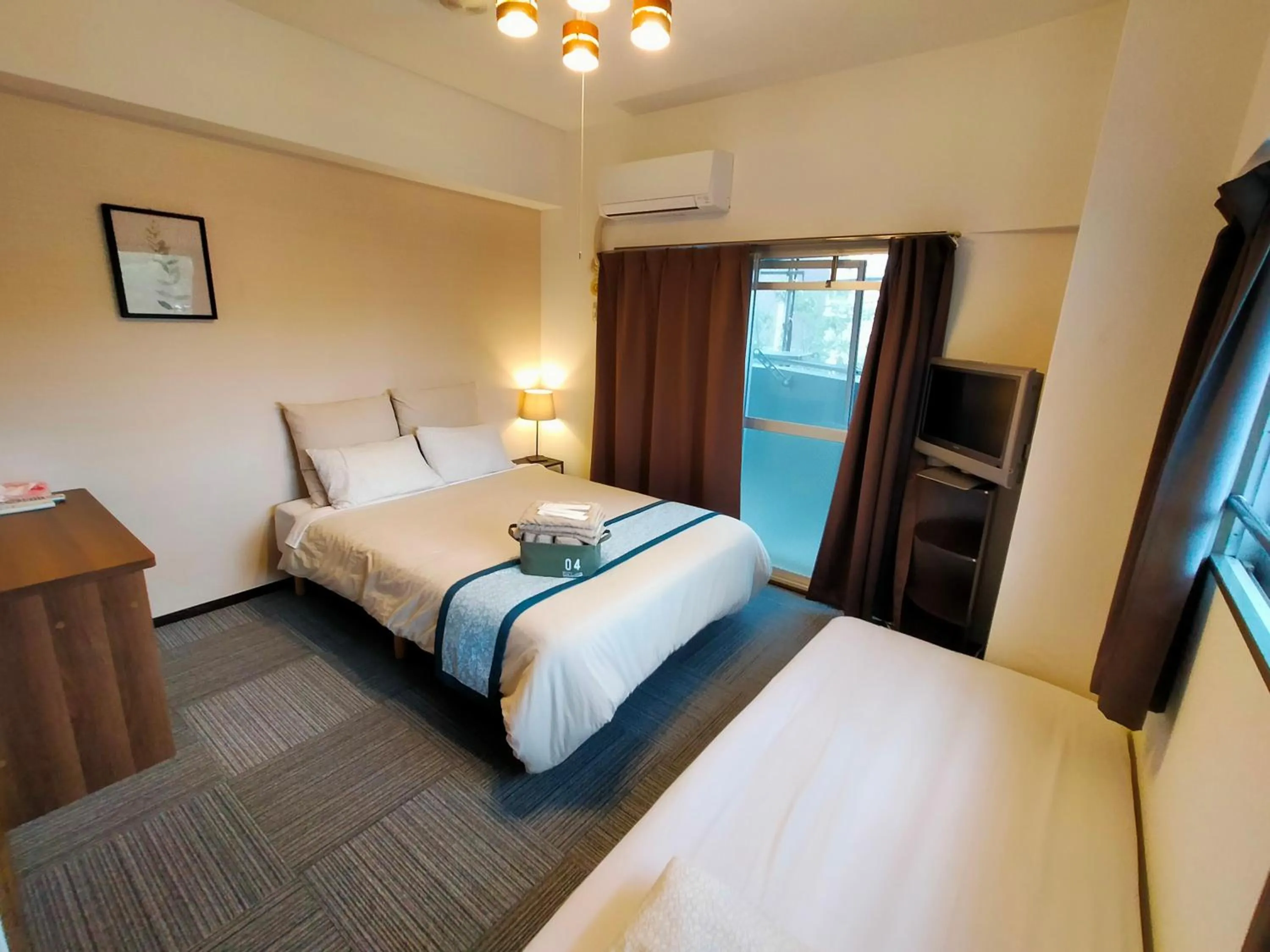 Bed in Coco Fukuoka Chiyo