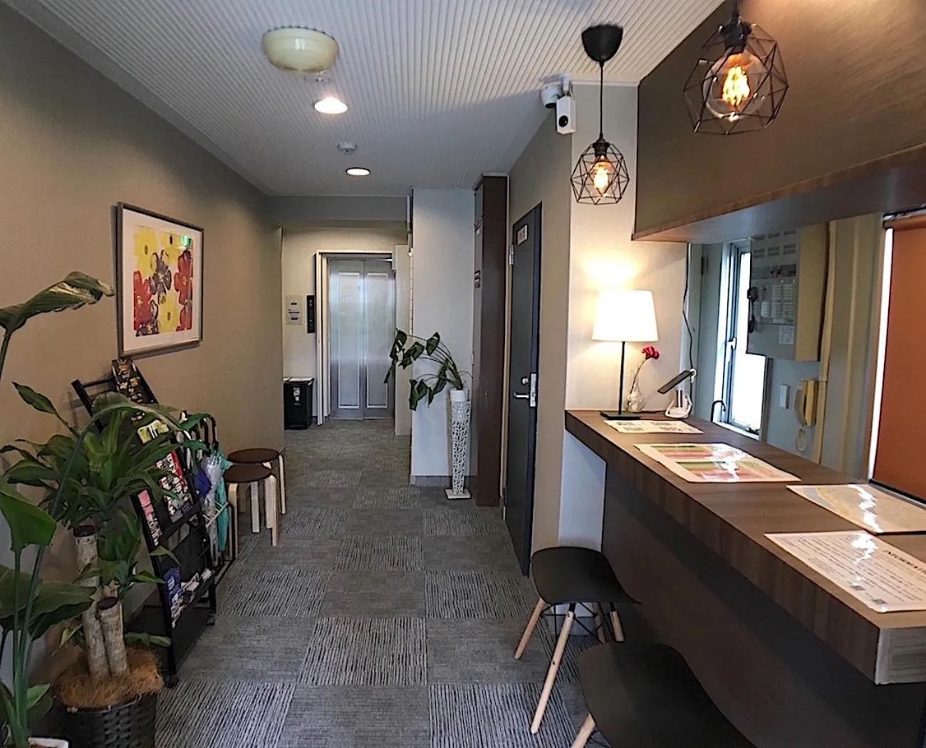 Lobby or reception in Coco Fukuoka Chiyo