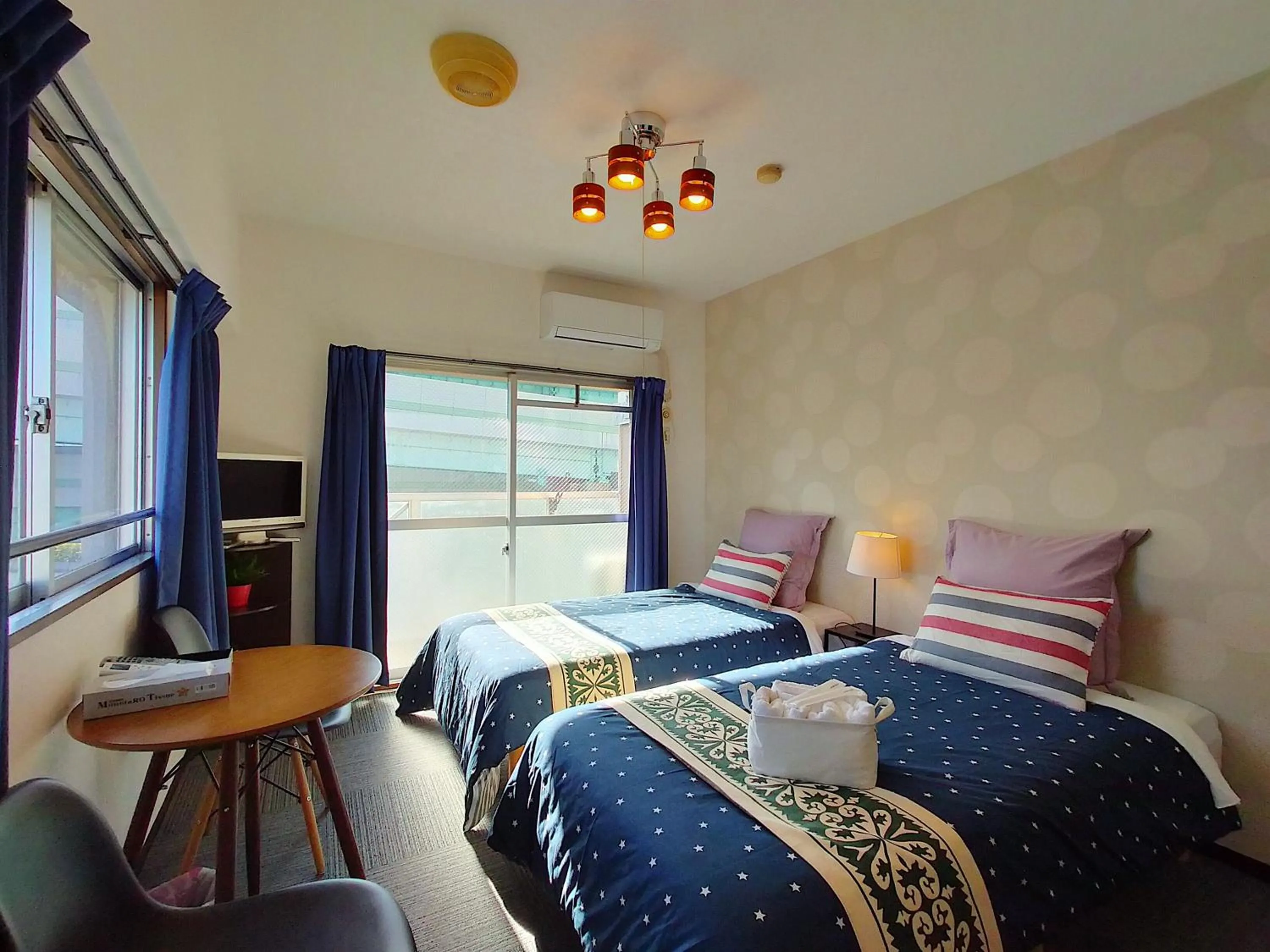 Photo of the whole room, Bed in Coco Fukuoka Chiyo