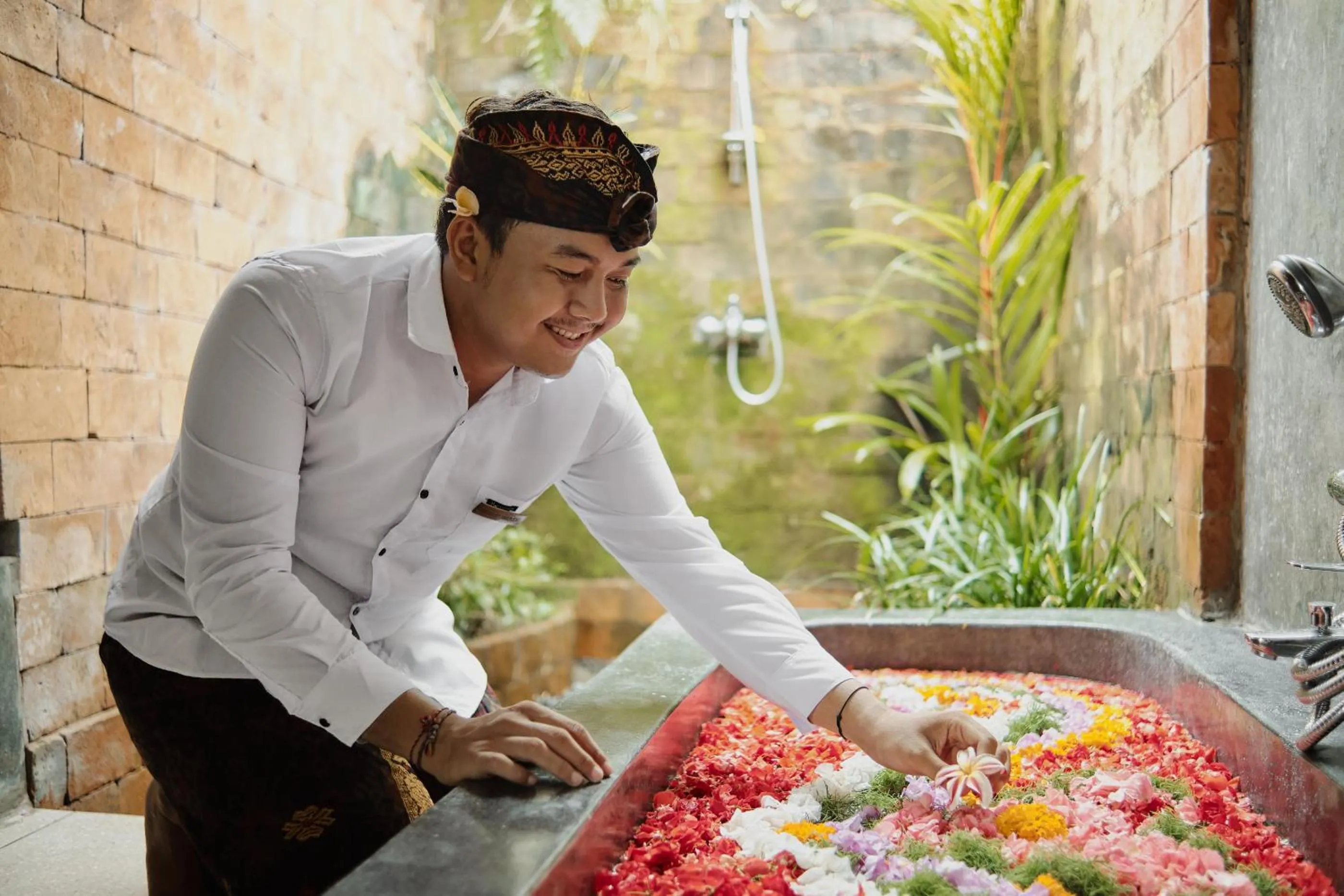 Staff in Moringa Ubud Villa