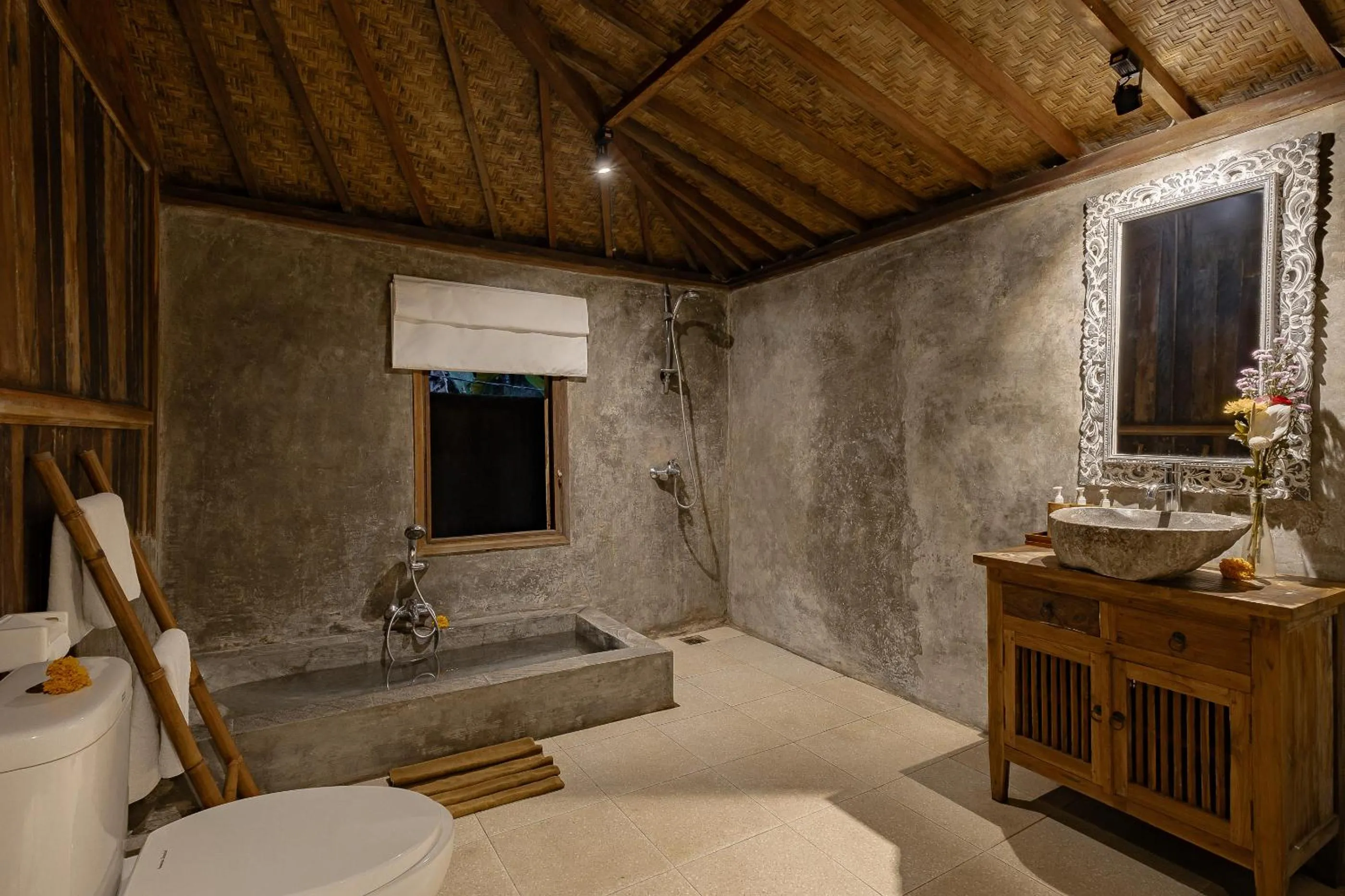 Bathroom in Moringa Ubud Villa