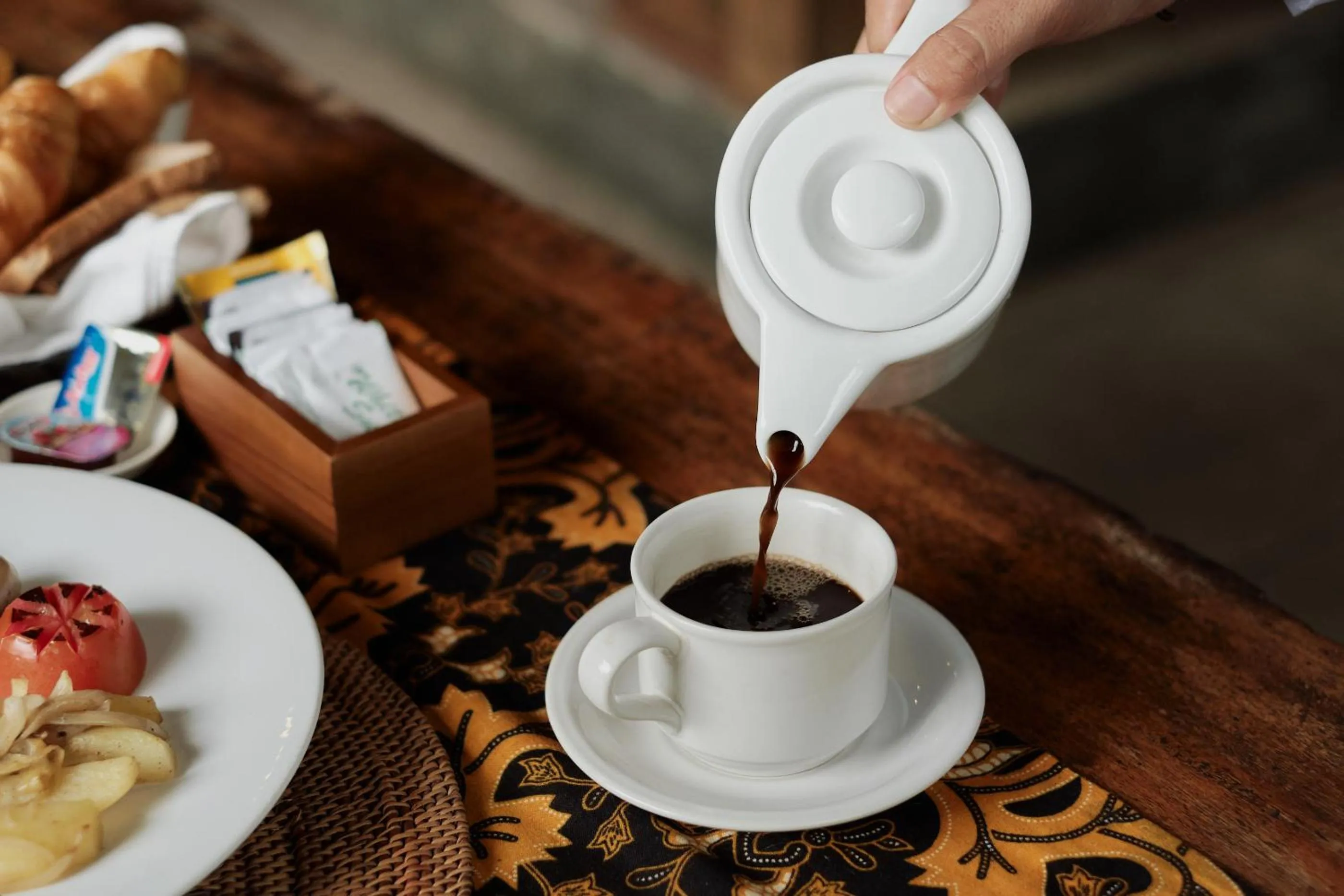 Food and drinks in Moringa Ubud Villa