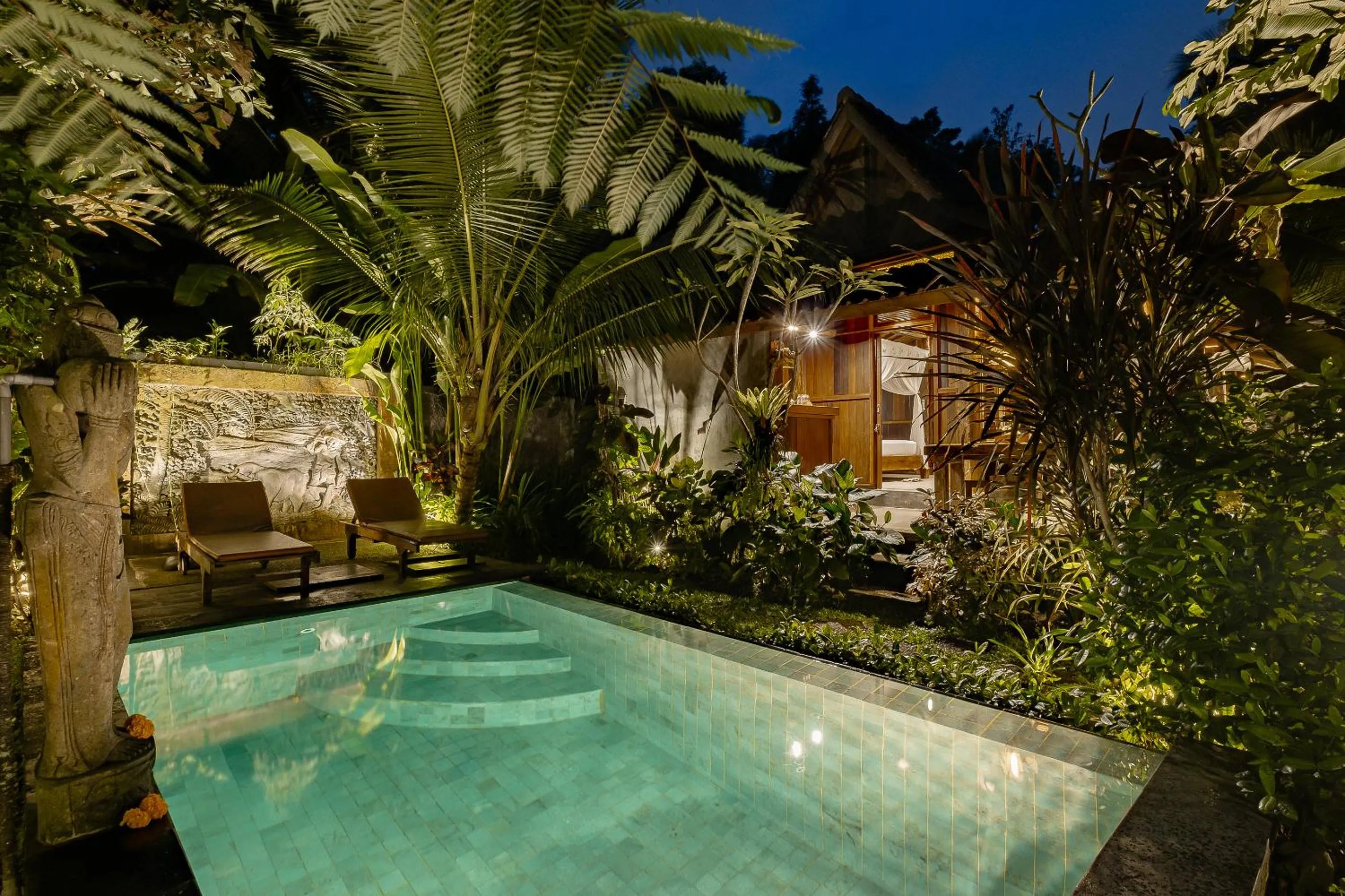Property building in Moringa Ubud Villa