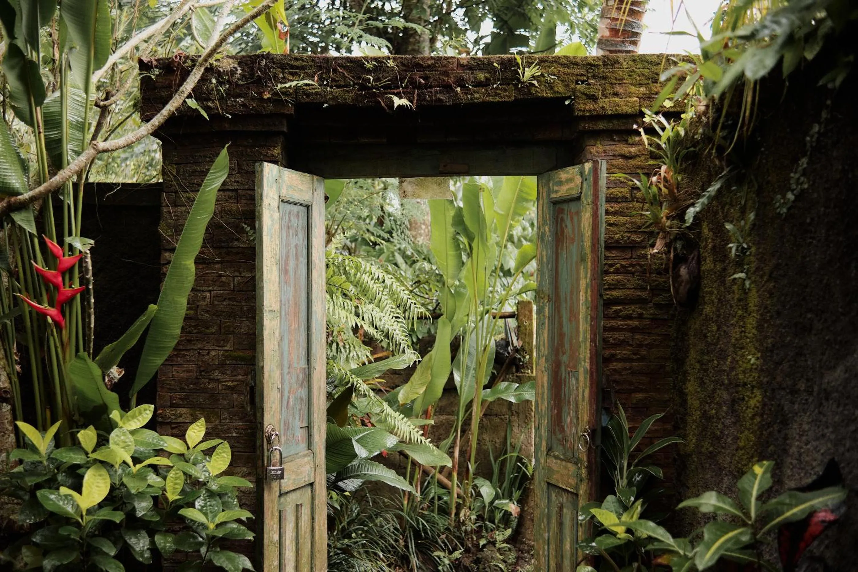 Facade/entrance in Moringa Ubud Villa