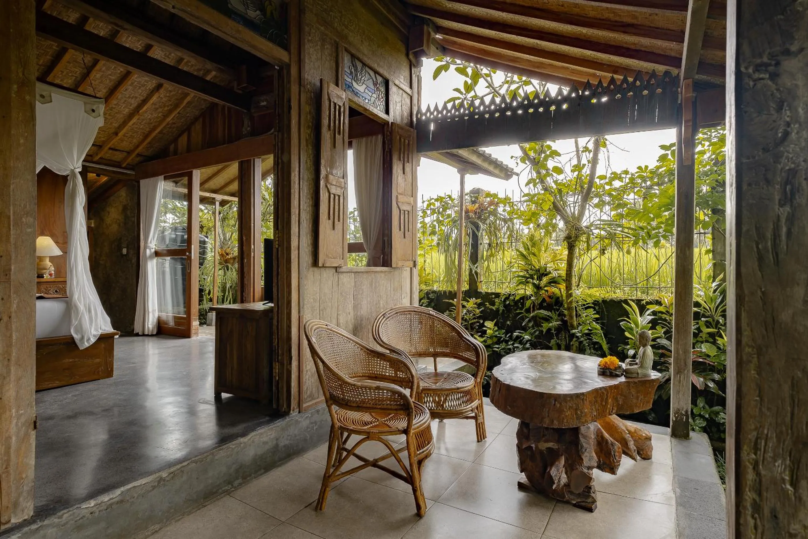 Garden in Moringa Ubud Villa