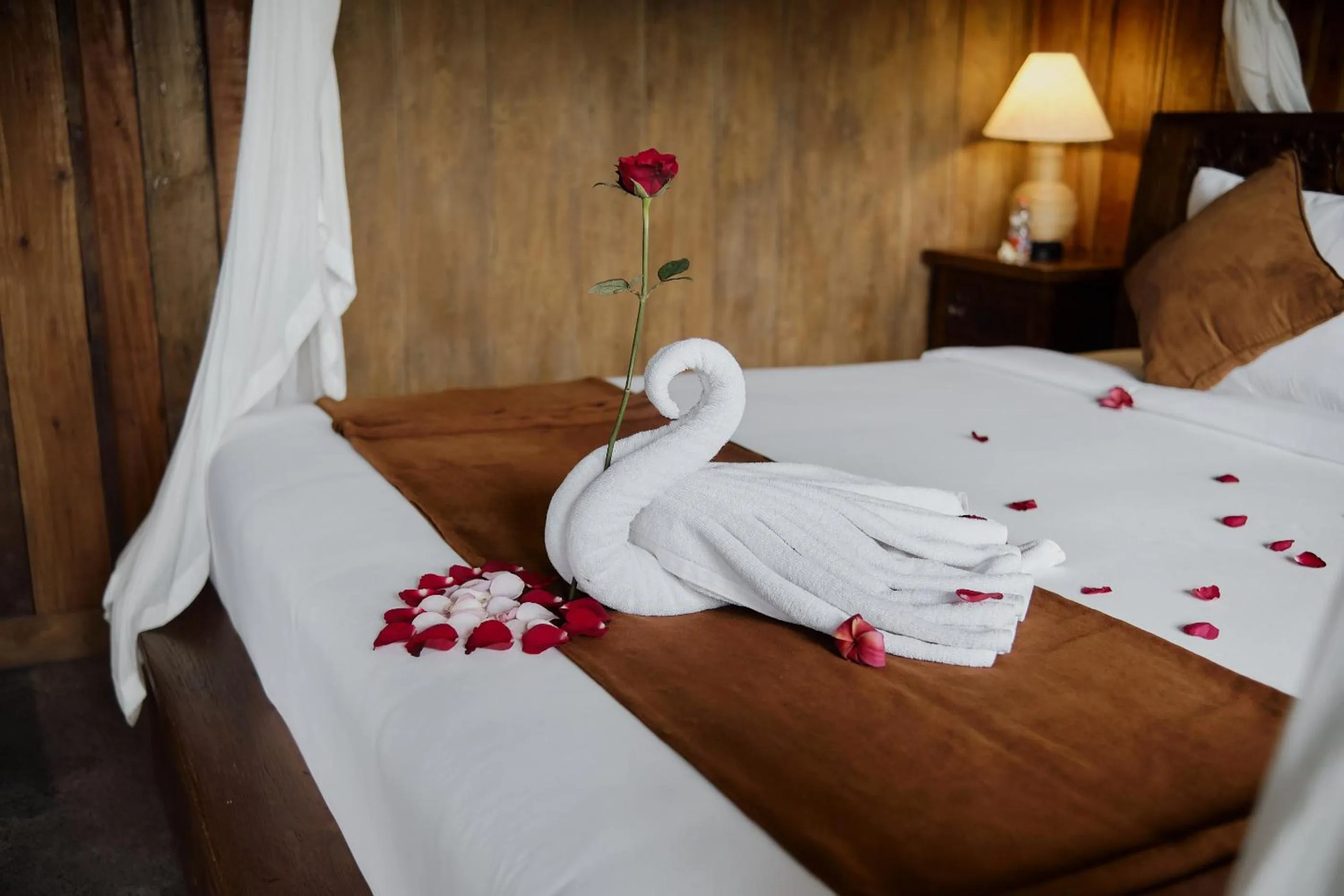 Bedroom, Bed in Moringa Ubud Villa