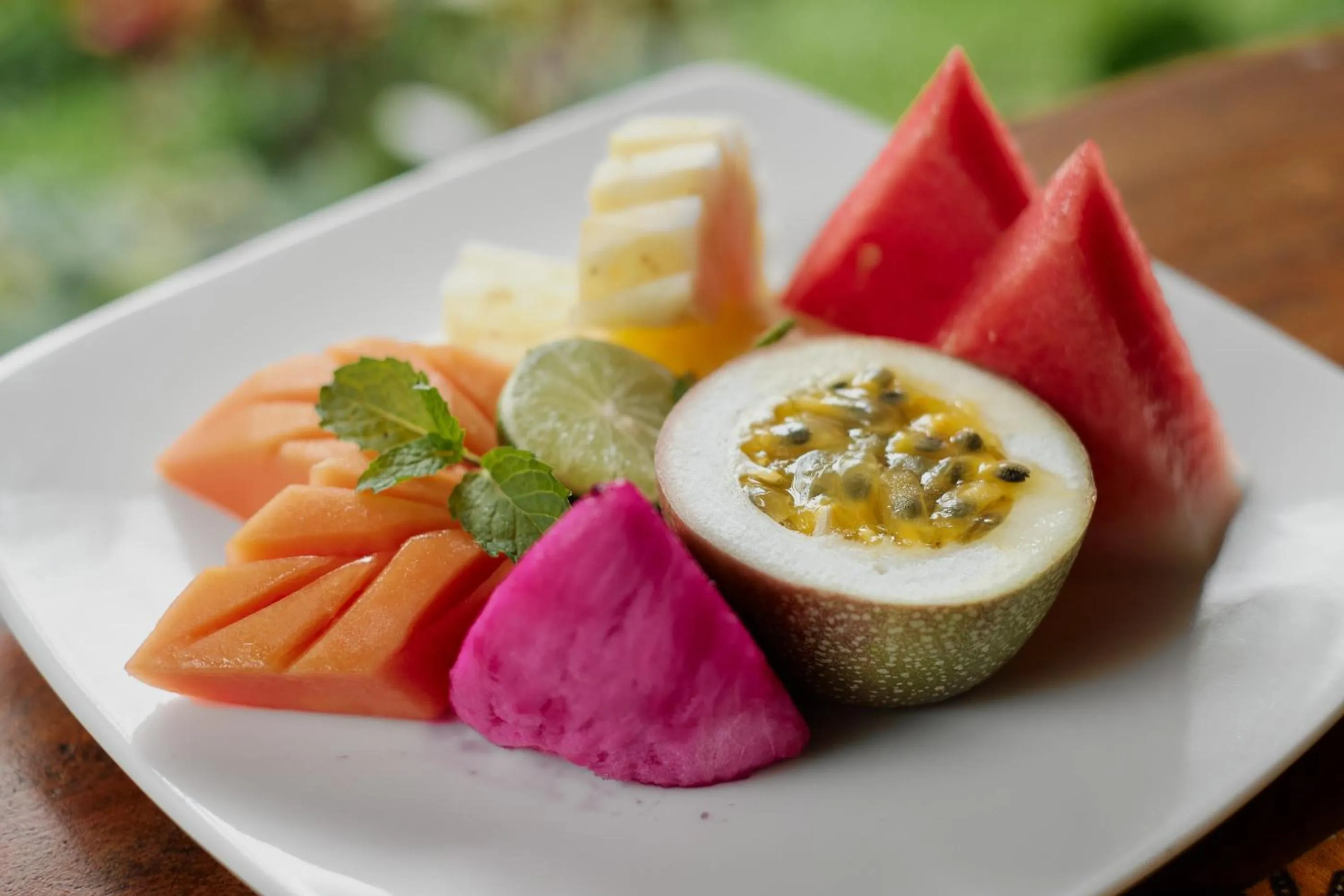 Food in Moringa Ubud Villa