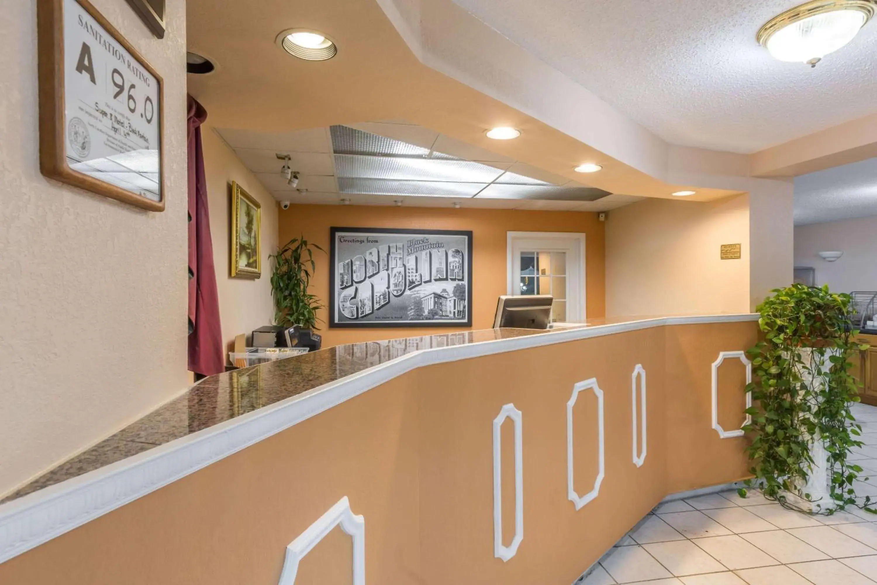 Lobby or reception in Super 8 by Wyndham Black Mountain Lobby or reception in Super 8 by Wyndham Black Mountain