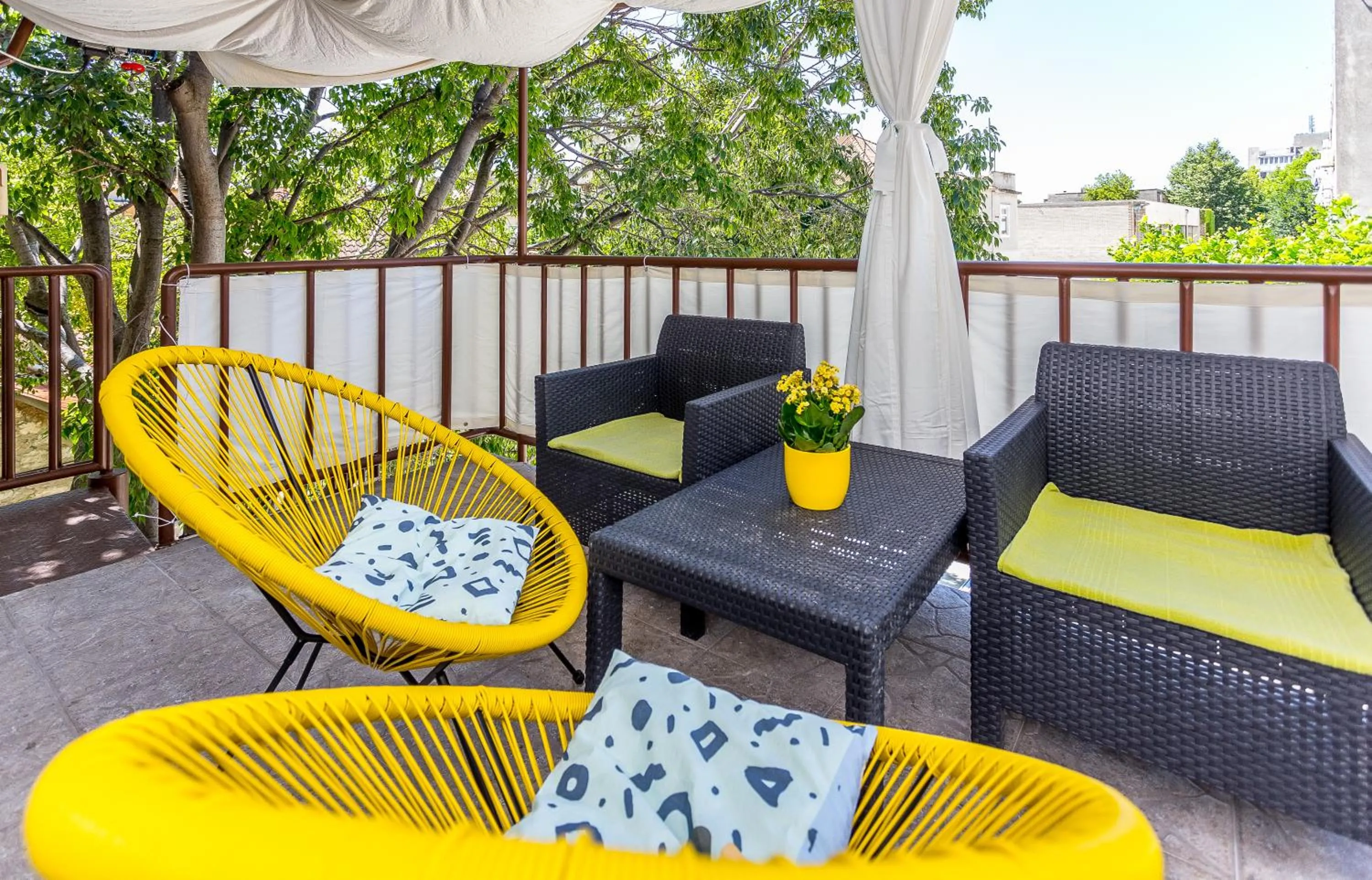 Balcony/Terrace in MiMa's Rooms
