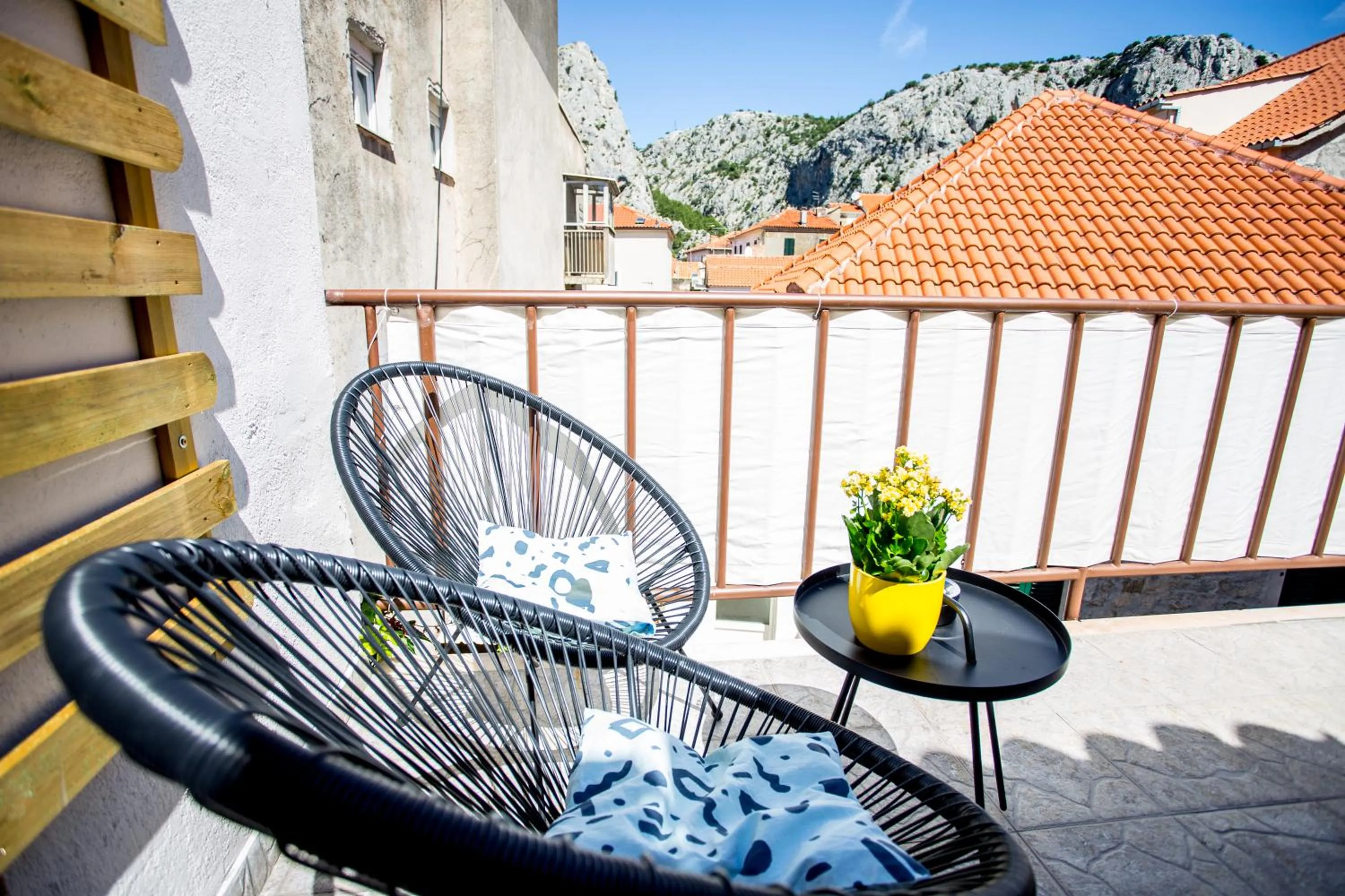 Balcony/Terrace in MiMa's Rooms