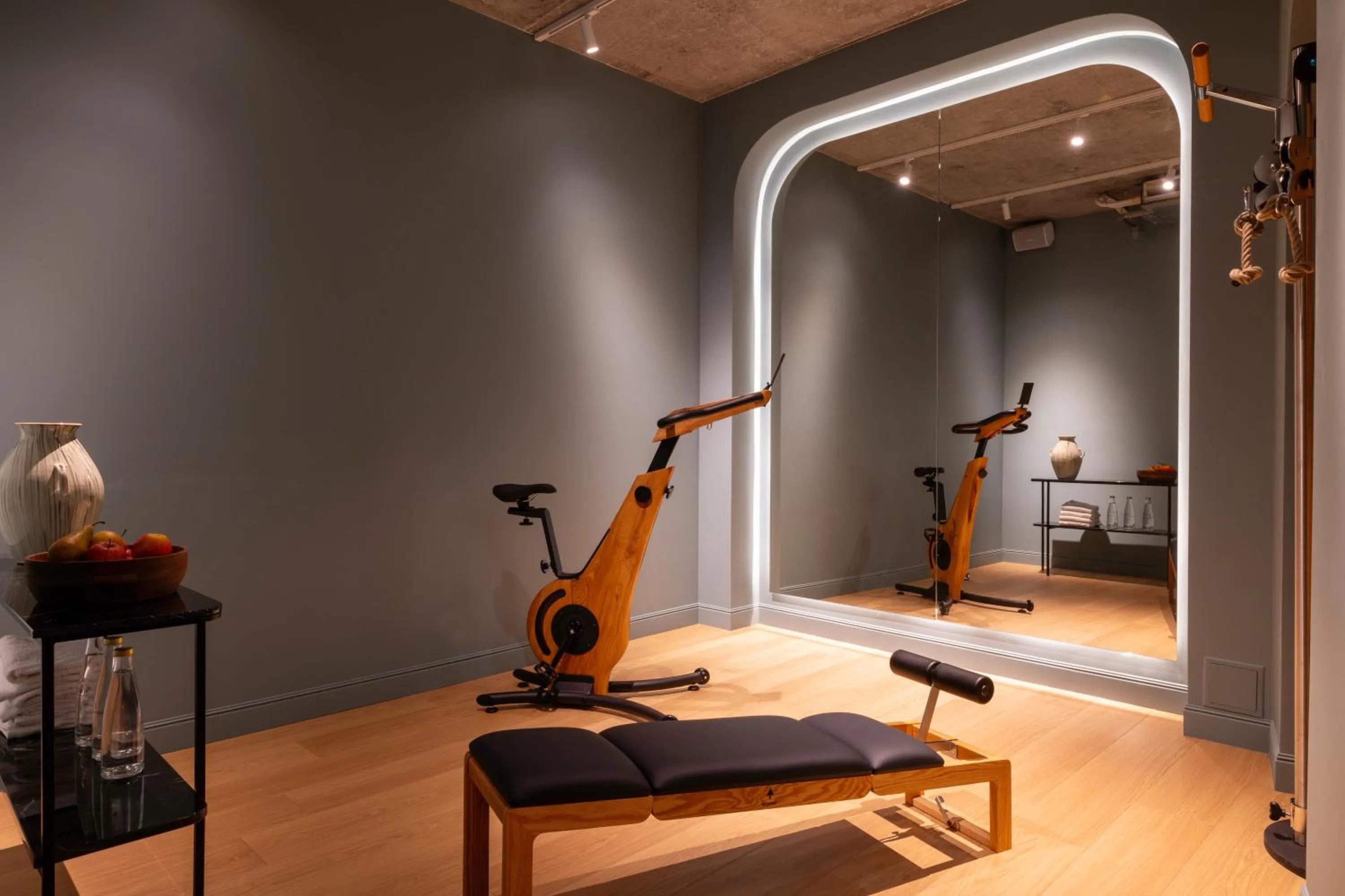 Fitness centre/facilities in Hôtel Le Lavoisier & Spa