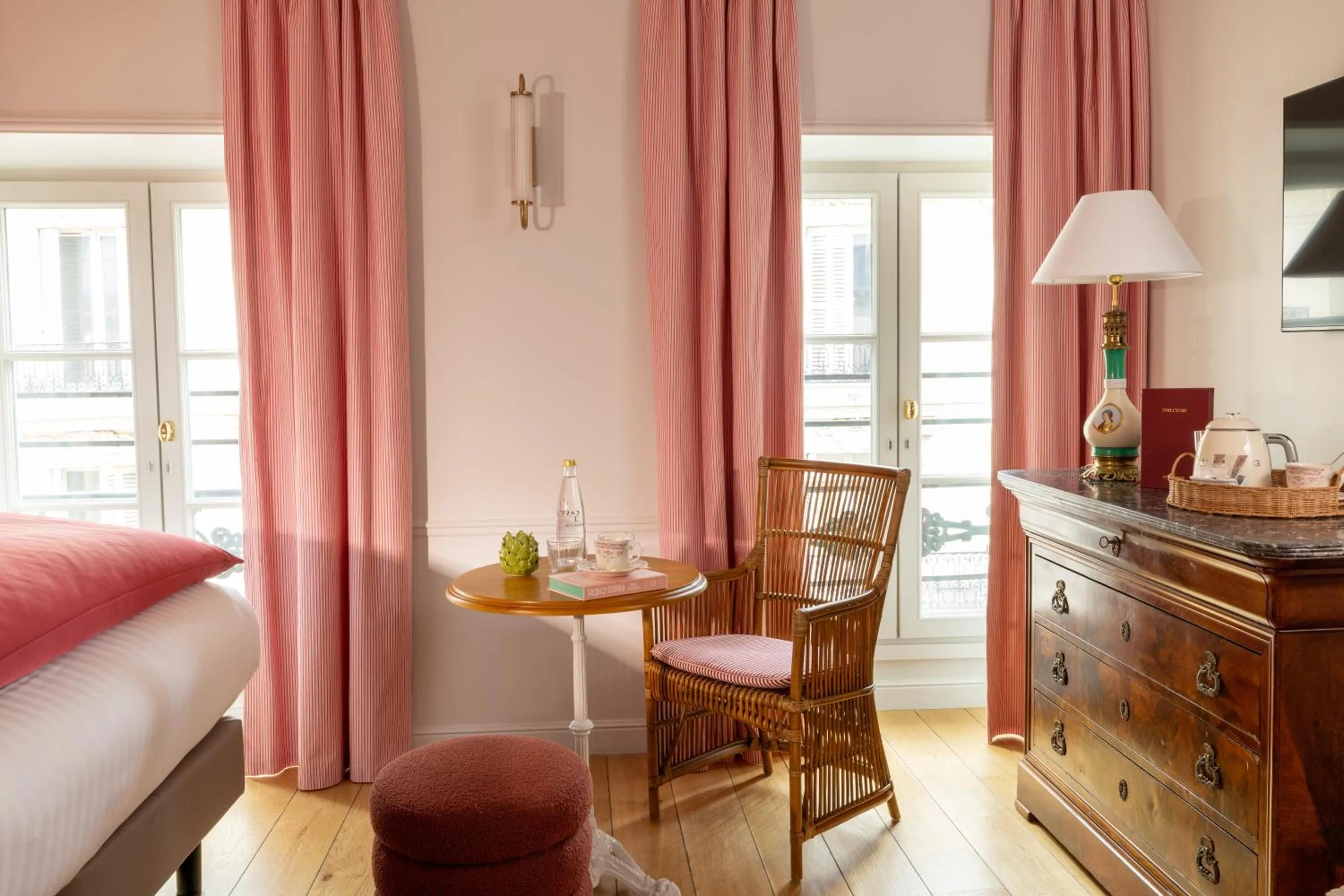 Bedroom in Hôtel Le Lavoisier & Spa