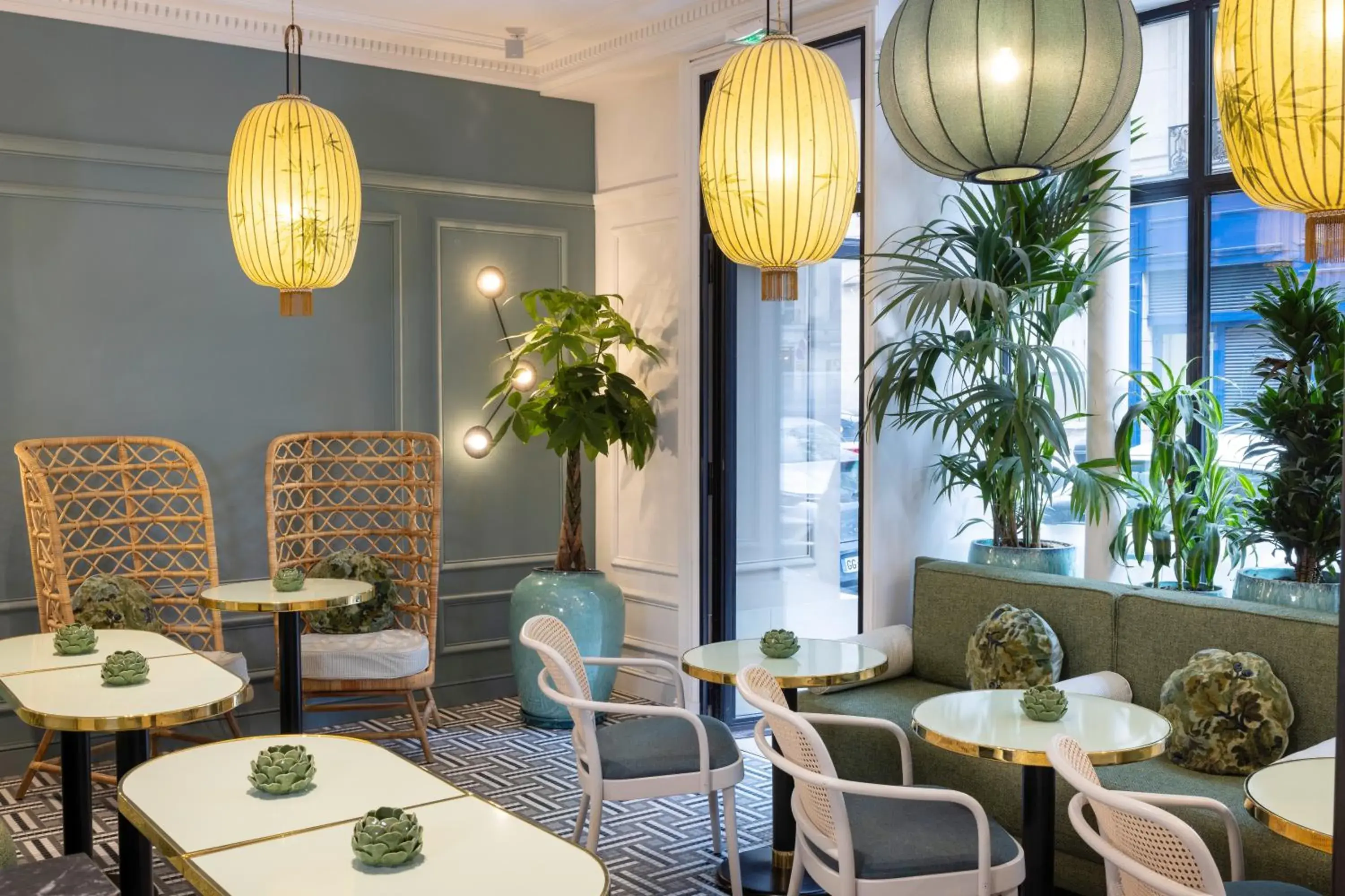 Lobby or reception in Hôtel Le Lavoisier & Spa Lobby or reception in Hôtel Le Lavoisier & Spa