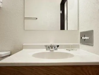 Bathroom in Super 8 by Wyndham Houghton
