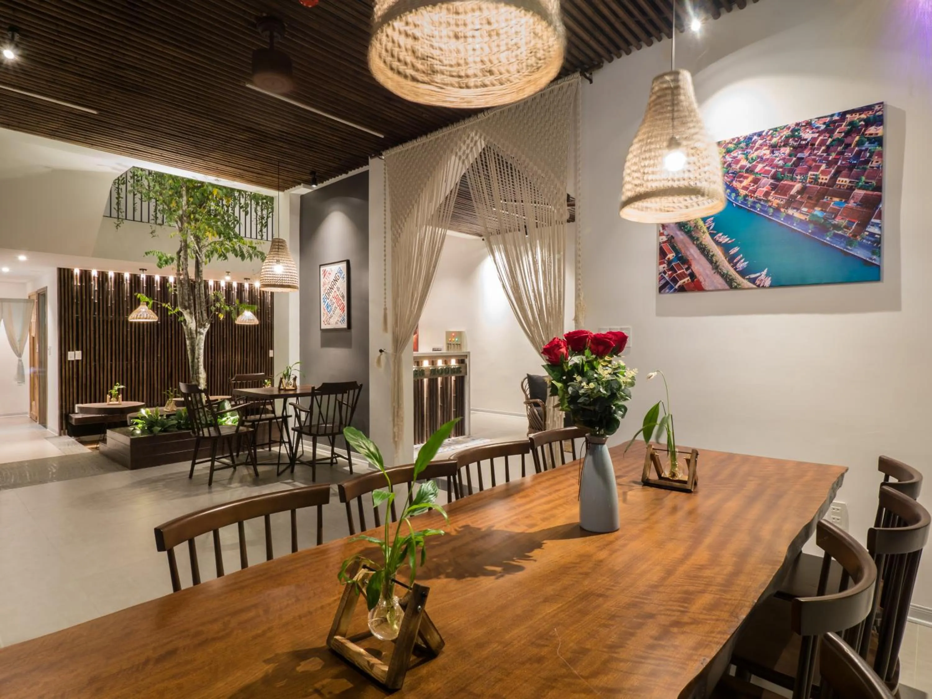 Seating area in Wings House