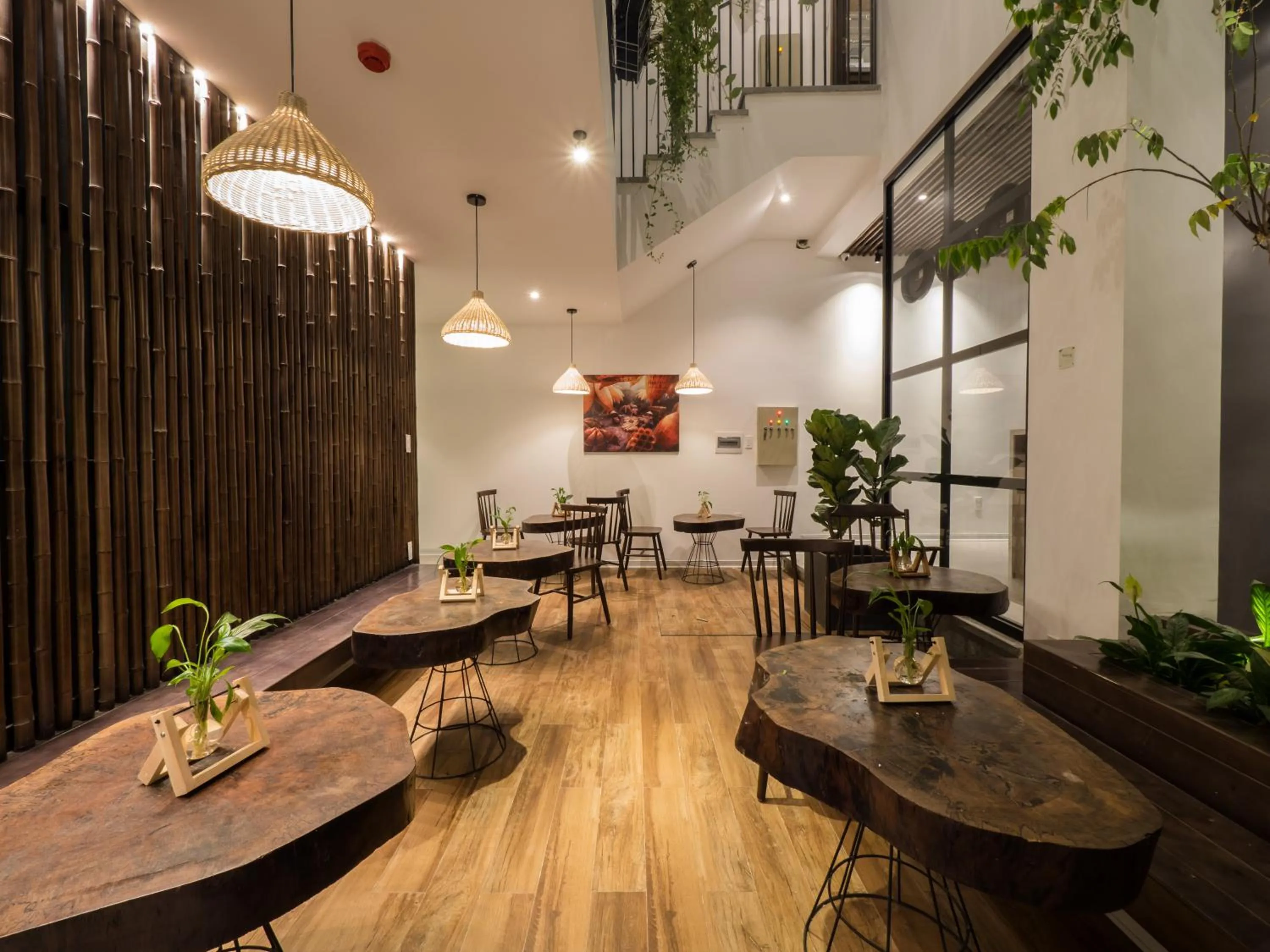 Seating area in Wings House