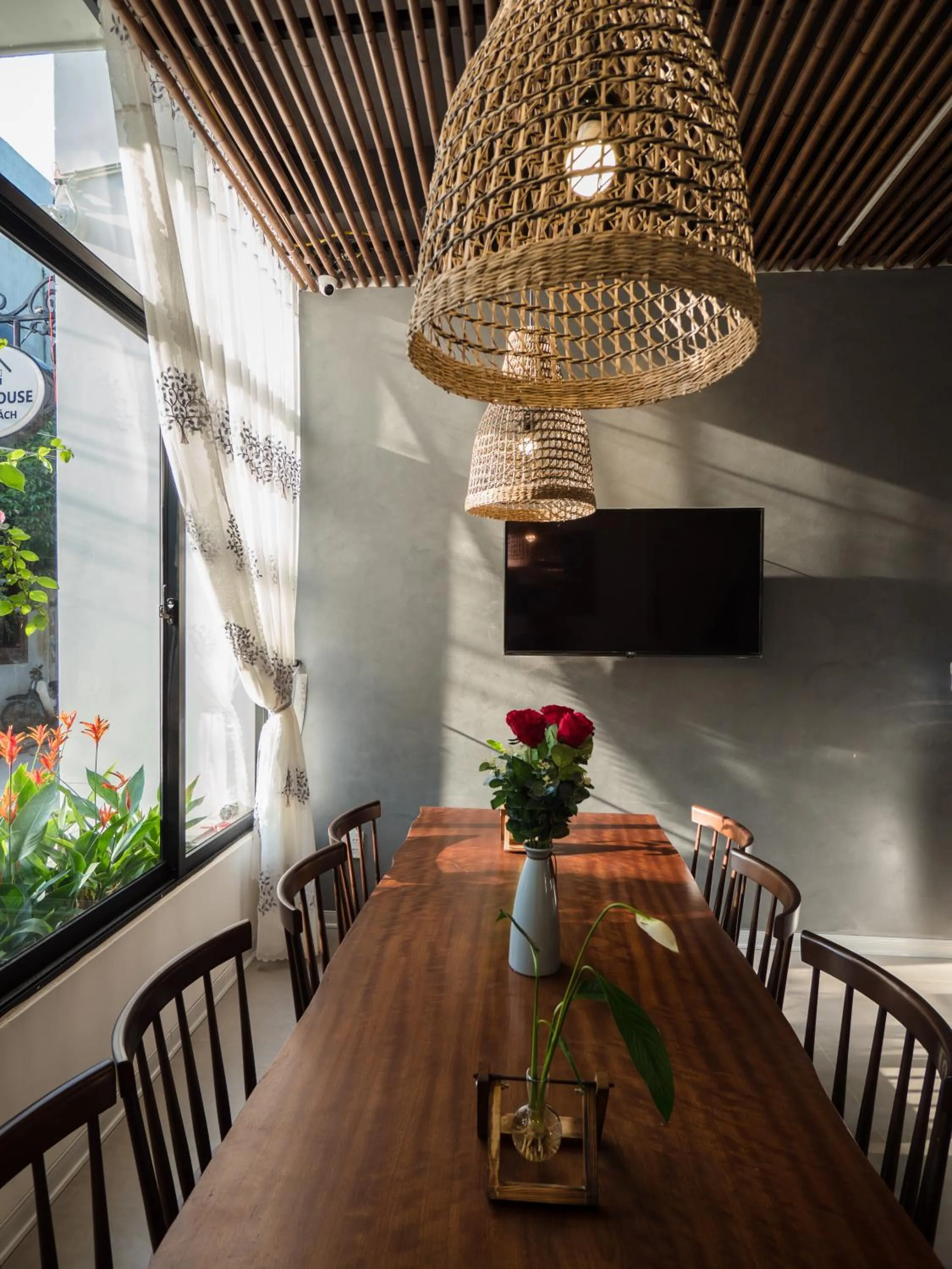 Seating area in Wings House