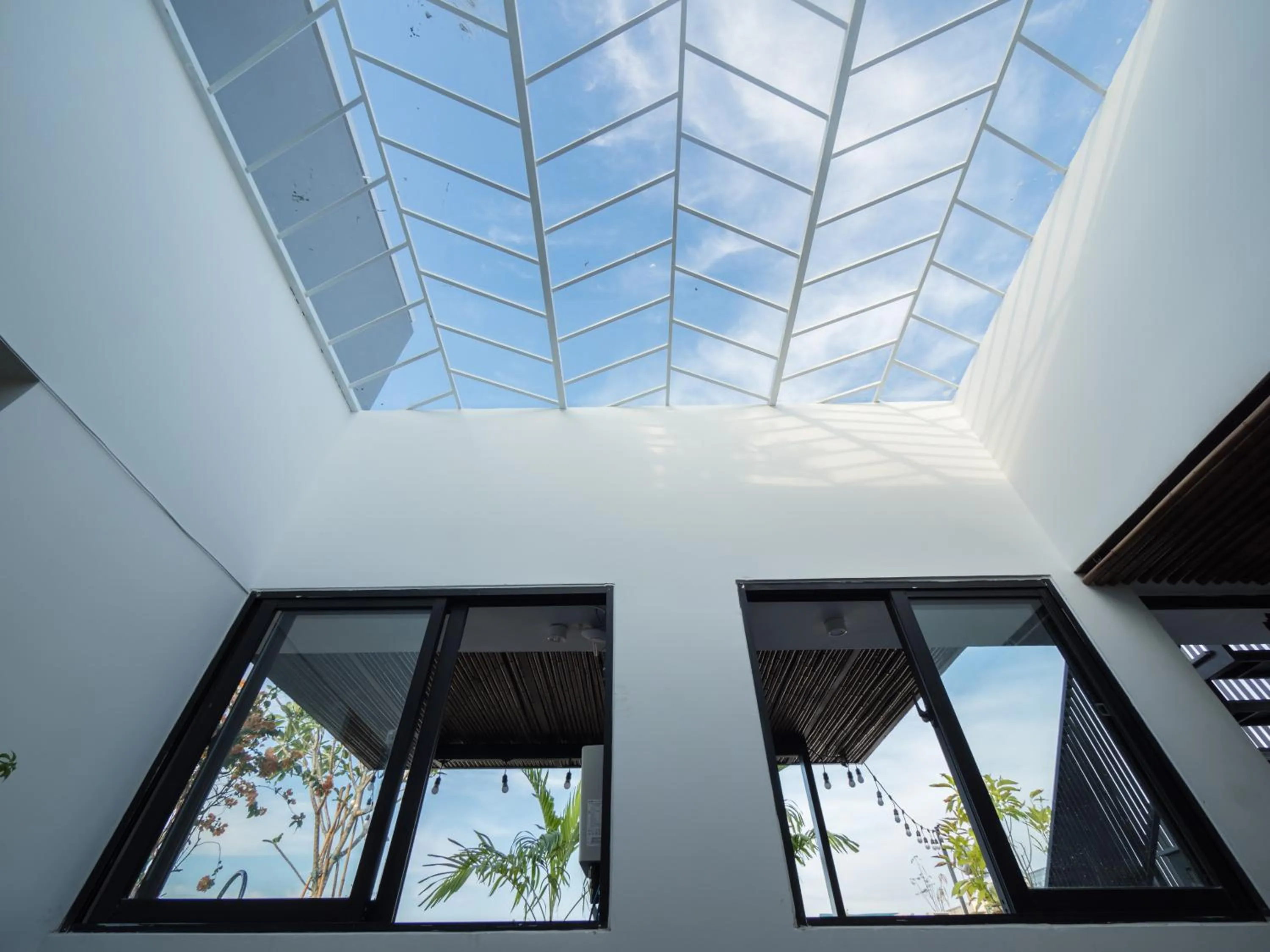 Seating area in Wings House
