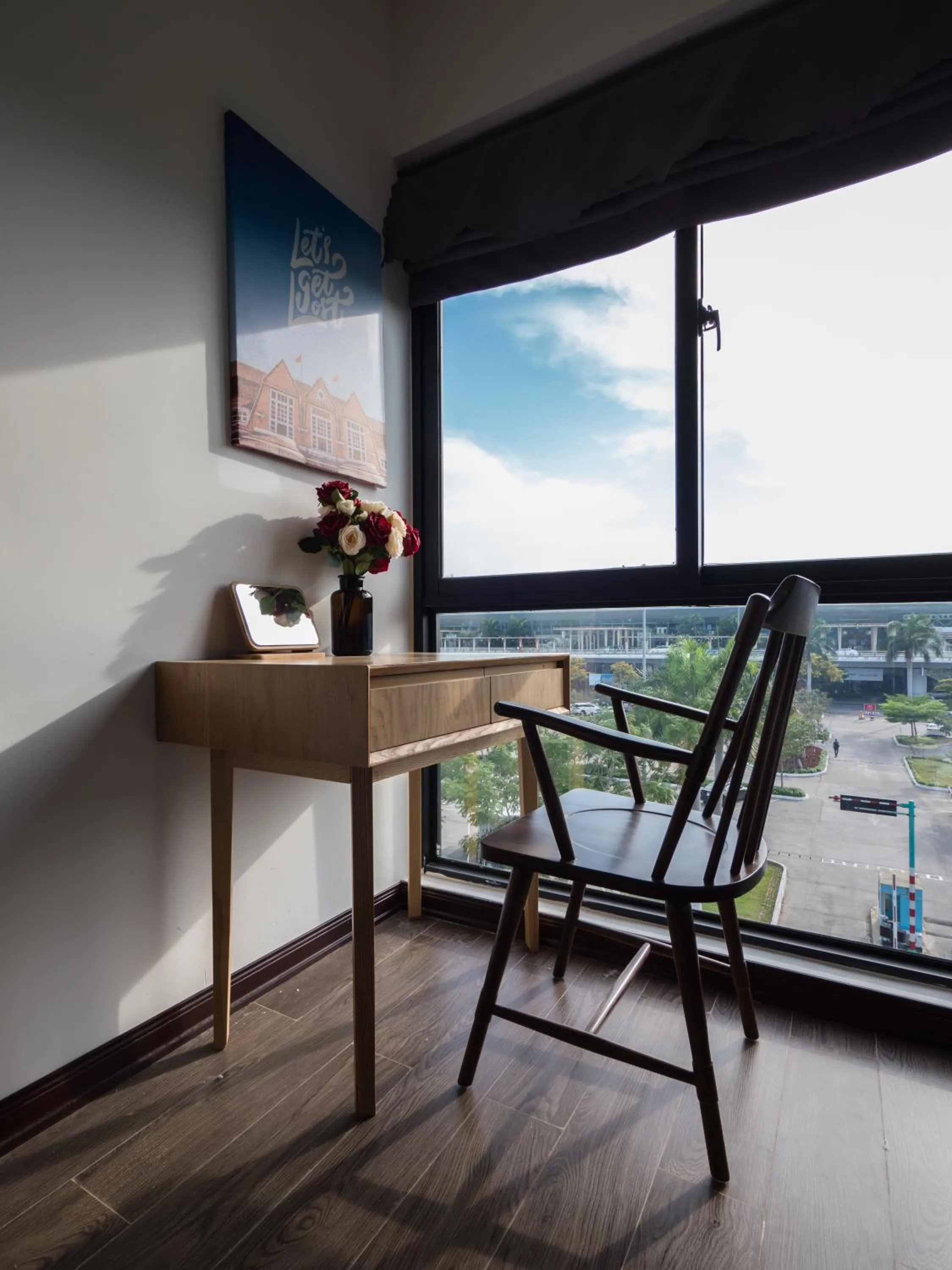 Seating area in Wings House