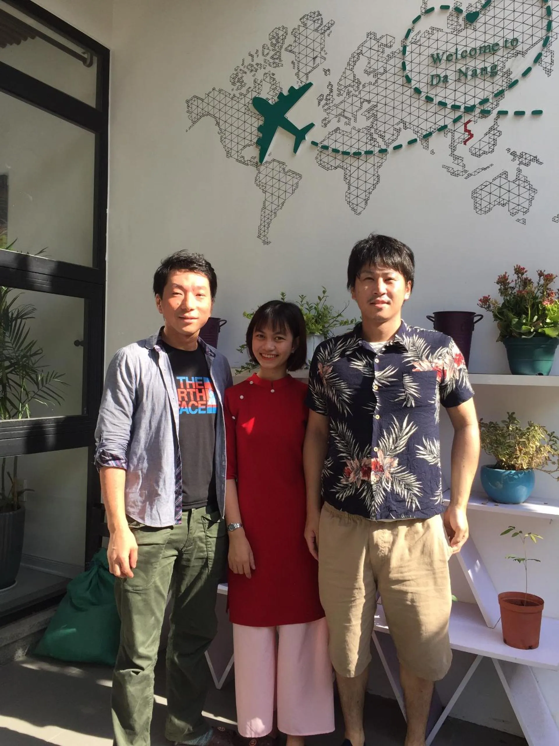 People in Wings House