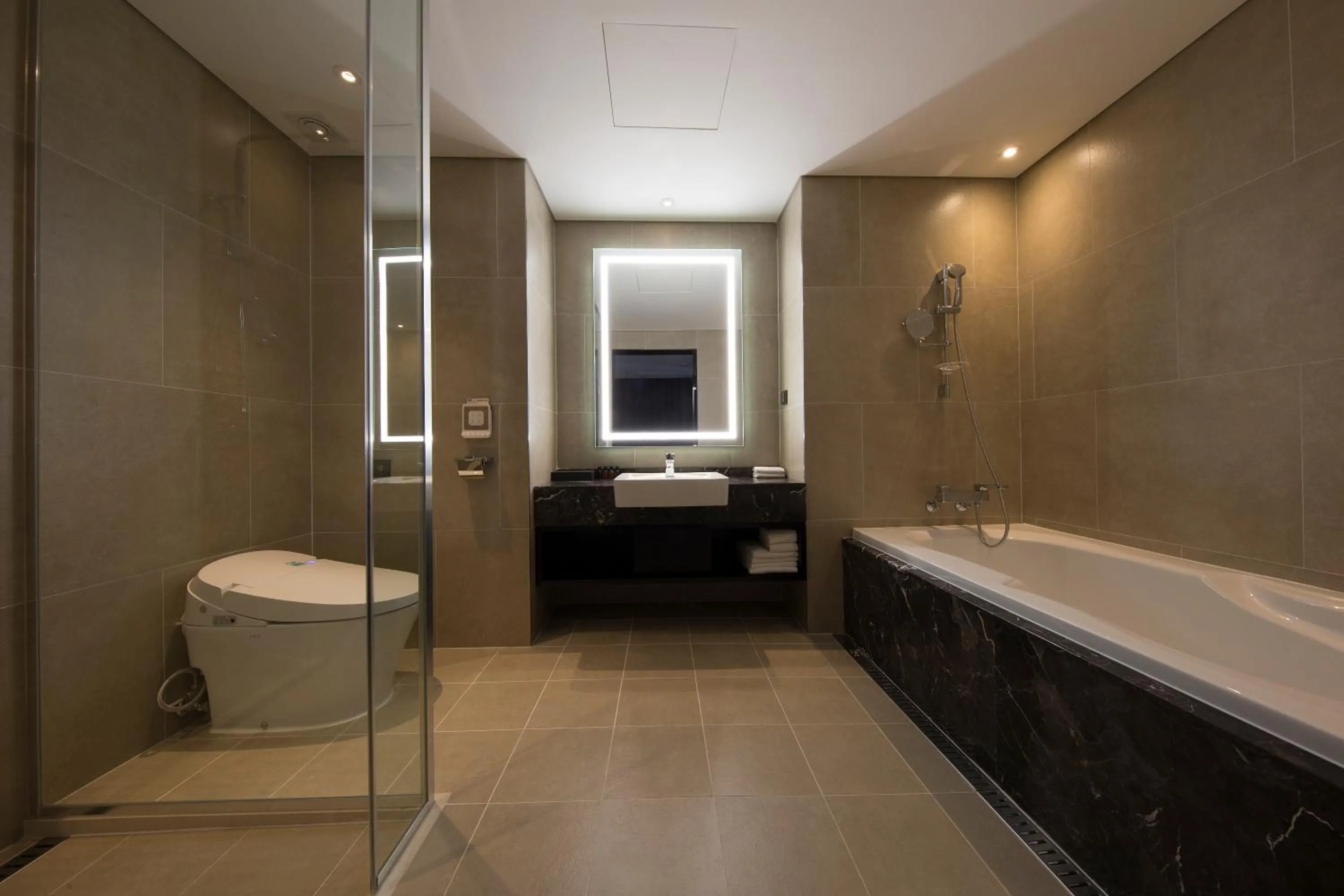 Bathroom in Ramada by Wyndham Daejeon