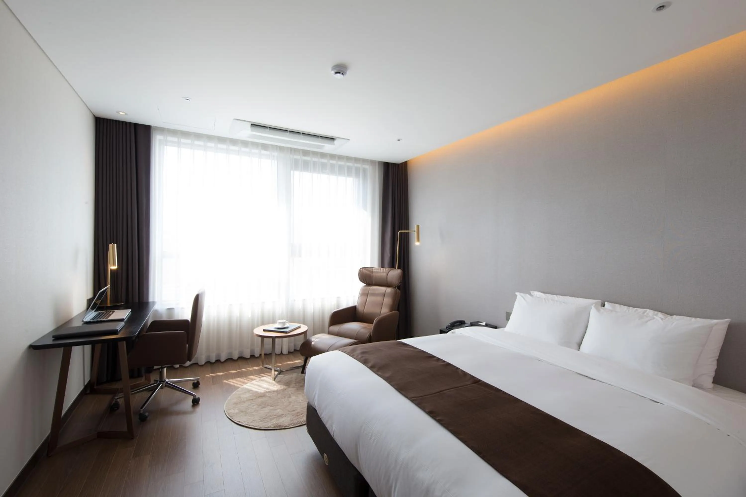 Bed in Ramada by Wyndham Daejeon