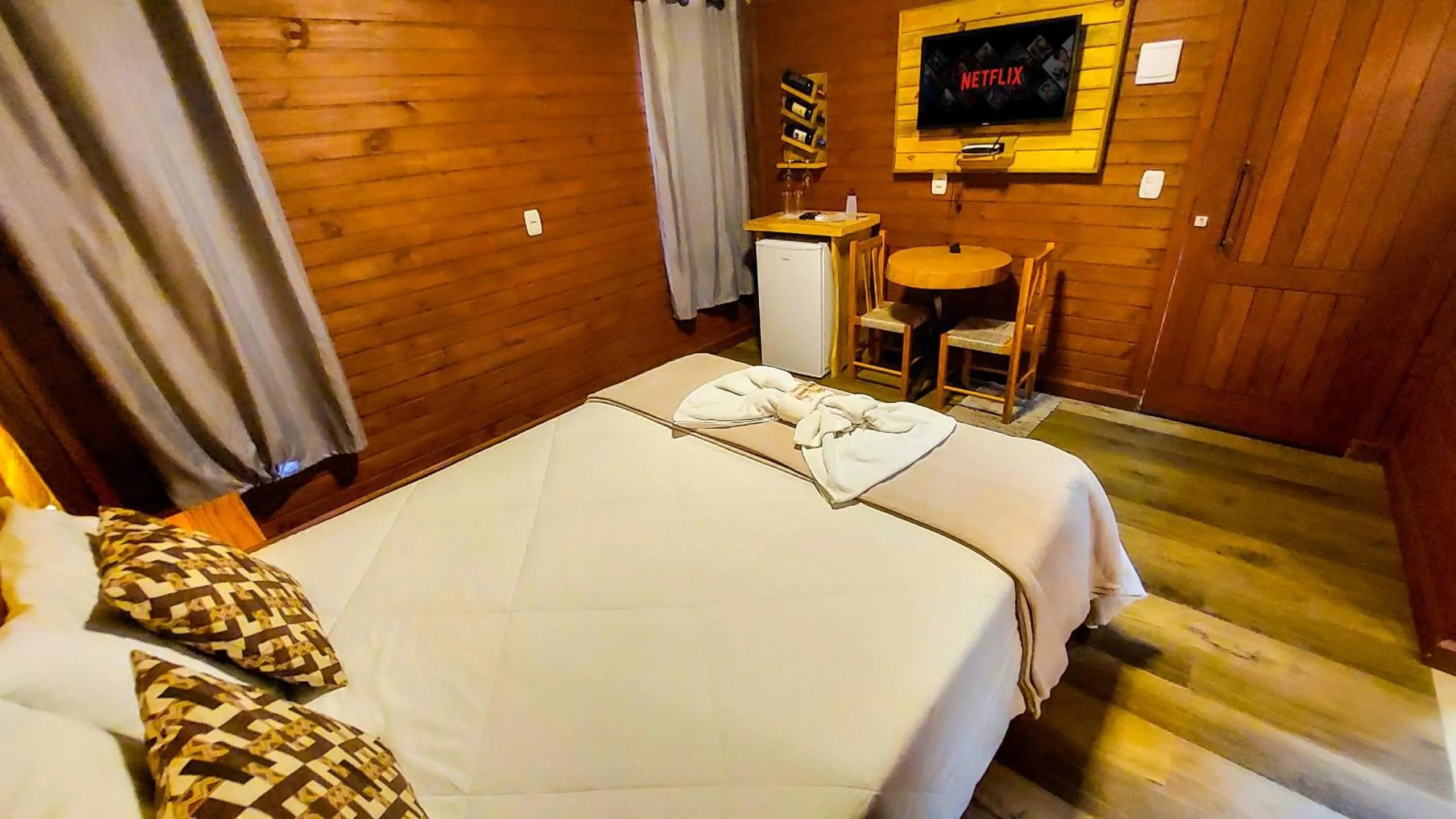 Bed in Pousada Morada da Serra