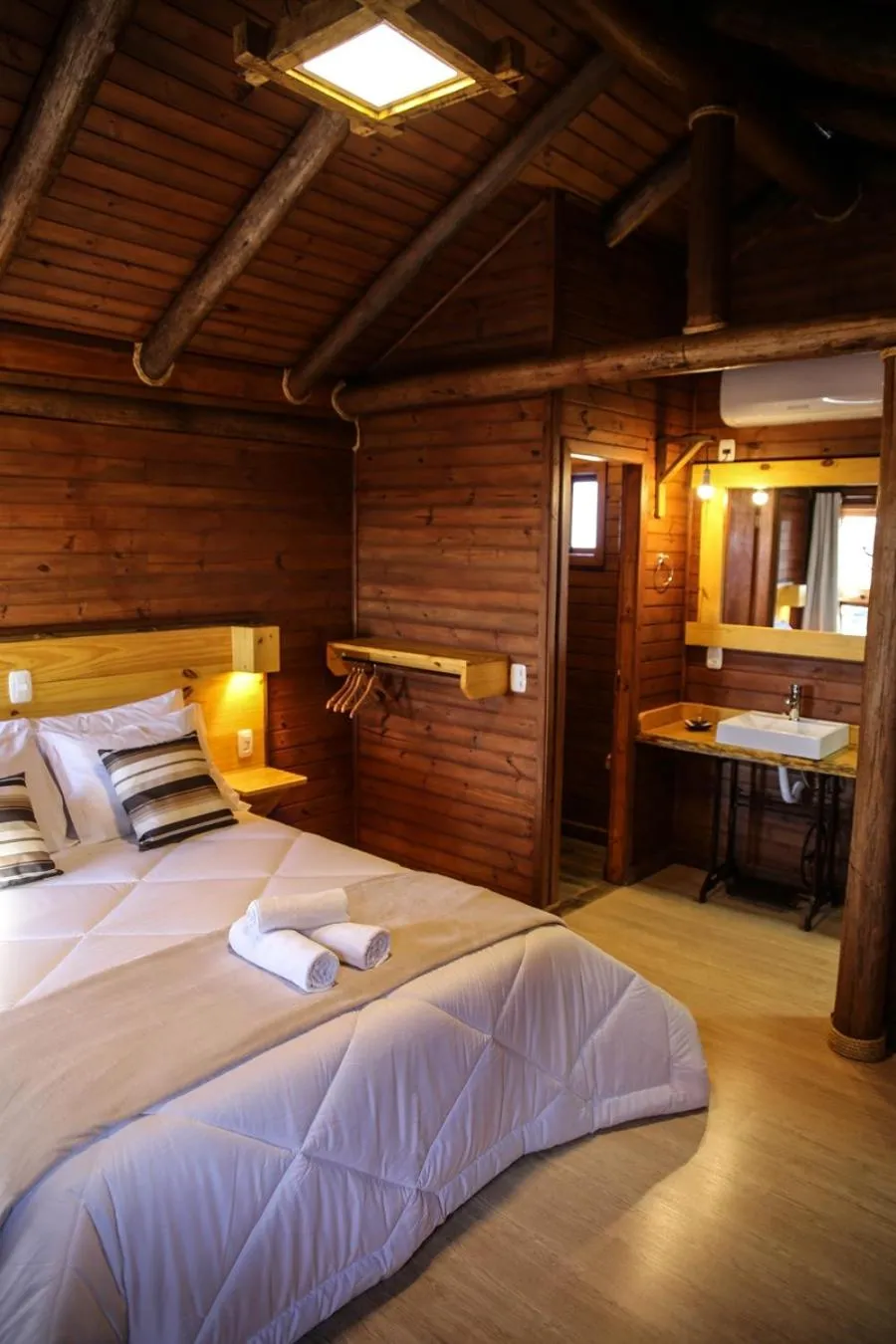 Bed in Pousada Morada da Serra