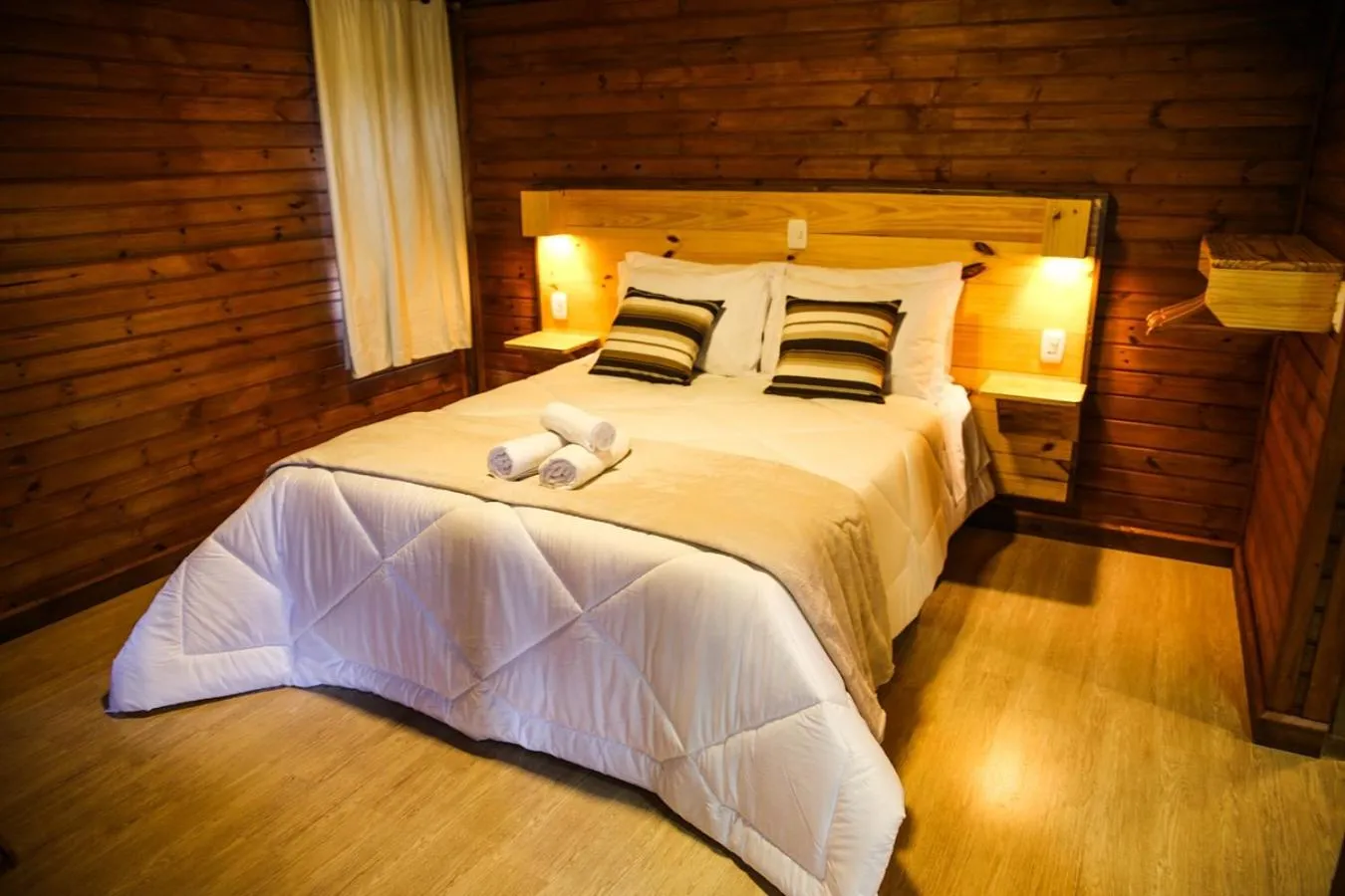 Bed in Pousada Morada da Serra