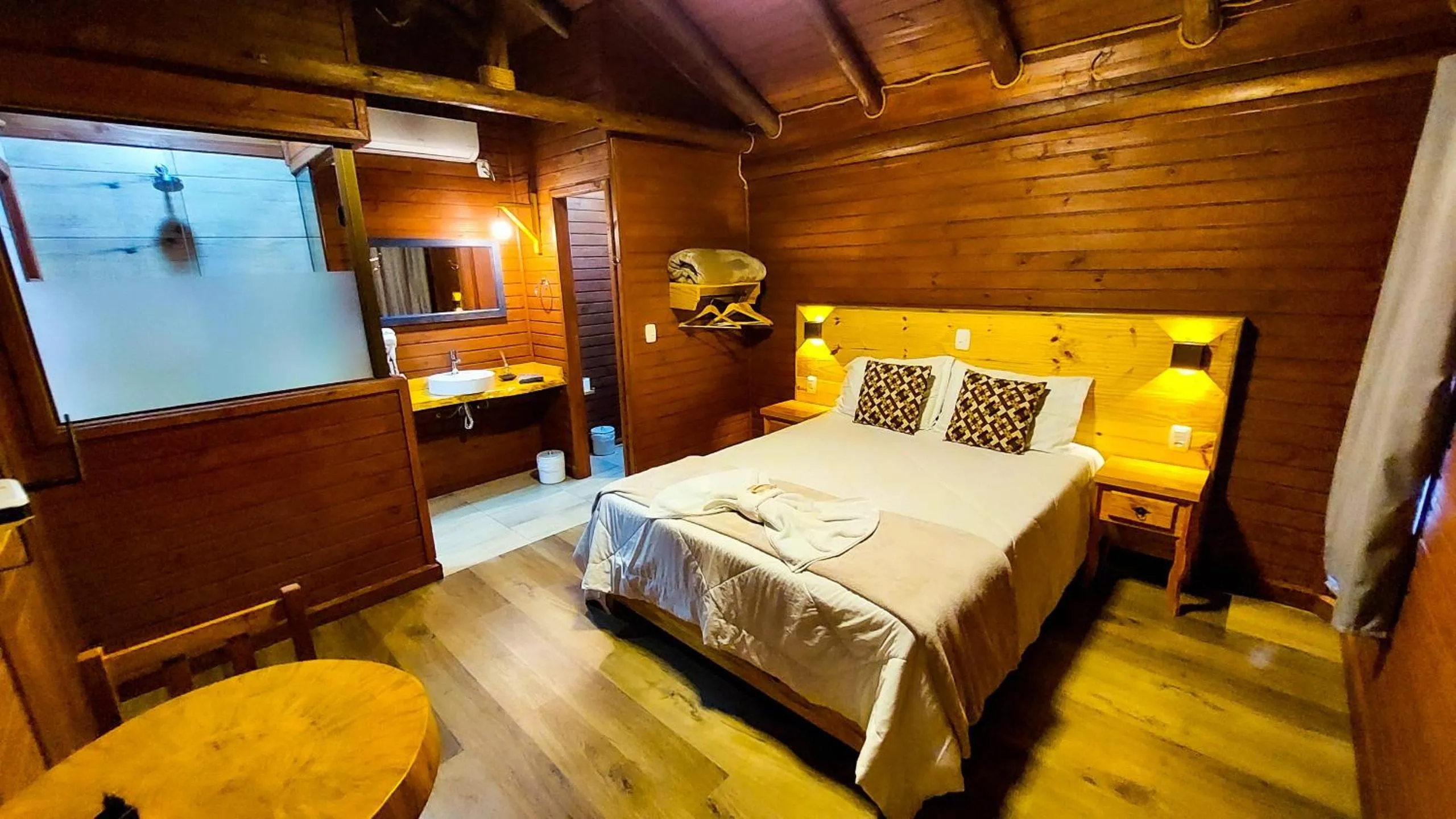 Bed in Pousada Morada da Serra