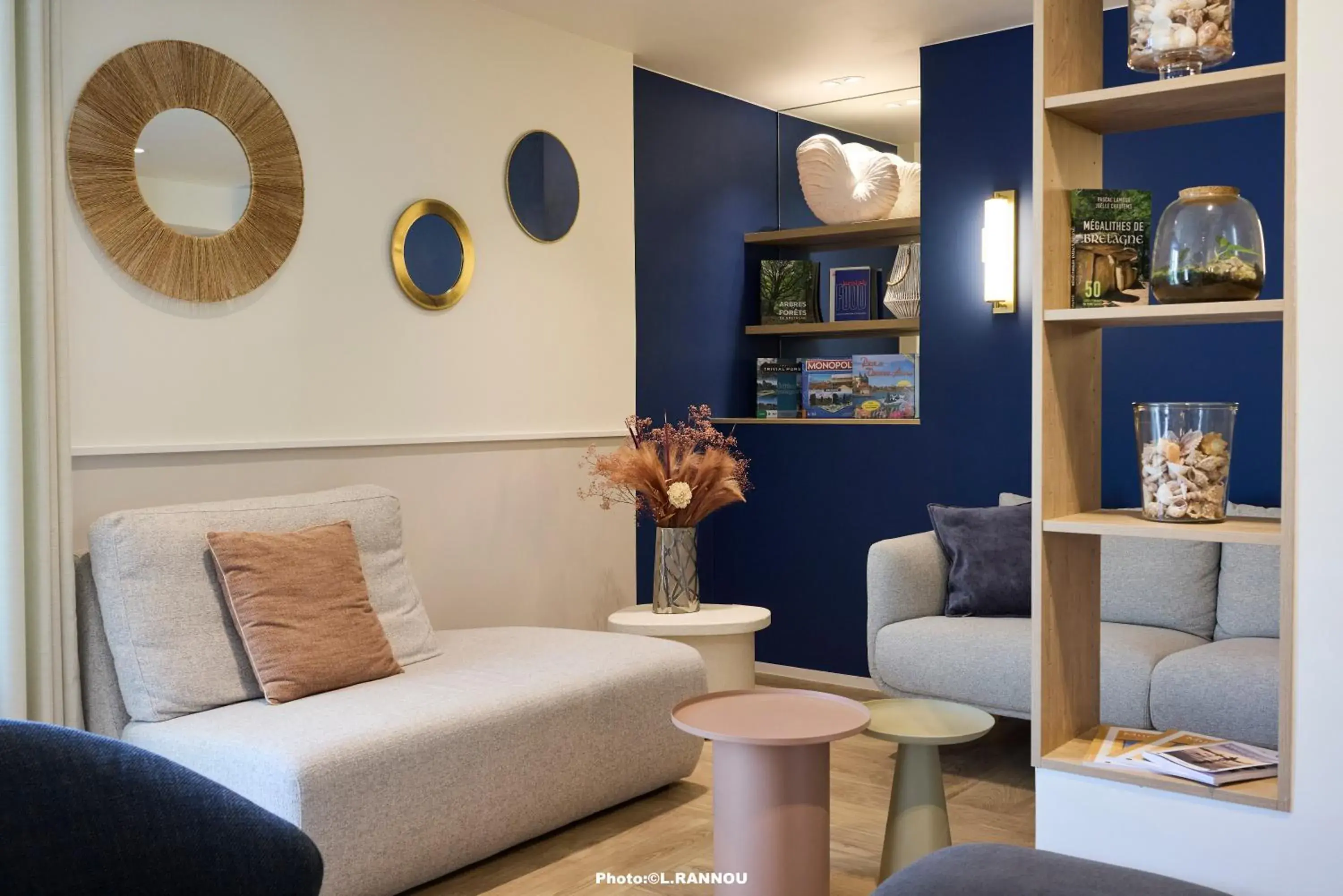 Living room in Quality Hotel La Marebaudière Vannes Centre Living room in Quality Hotel La Marebaudière Vannes Centre