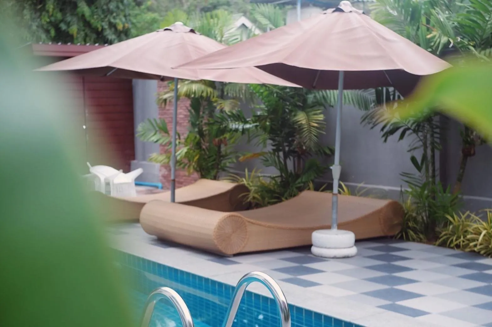 Patio in Big Buddha Hillside Hotel