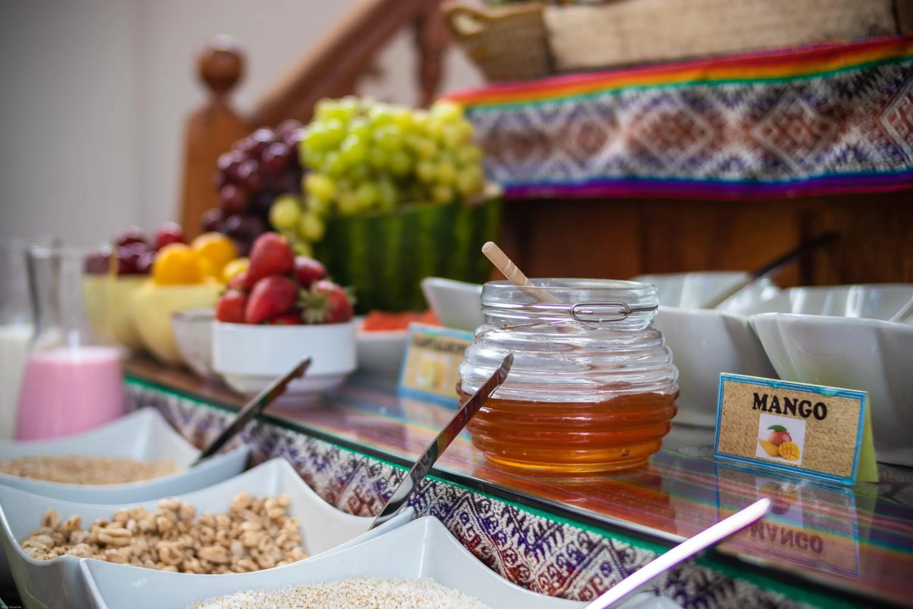 Breakfast in Home Garden Hotel