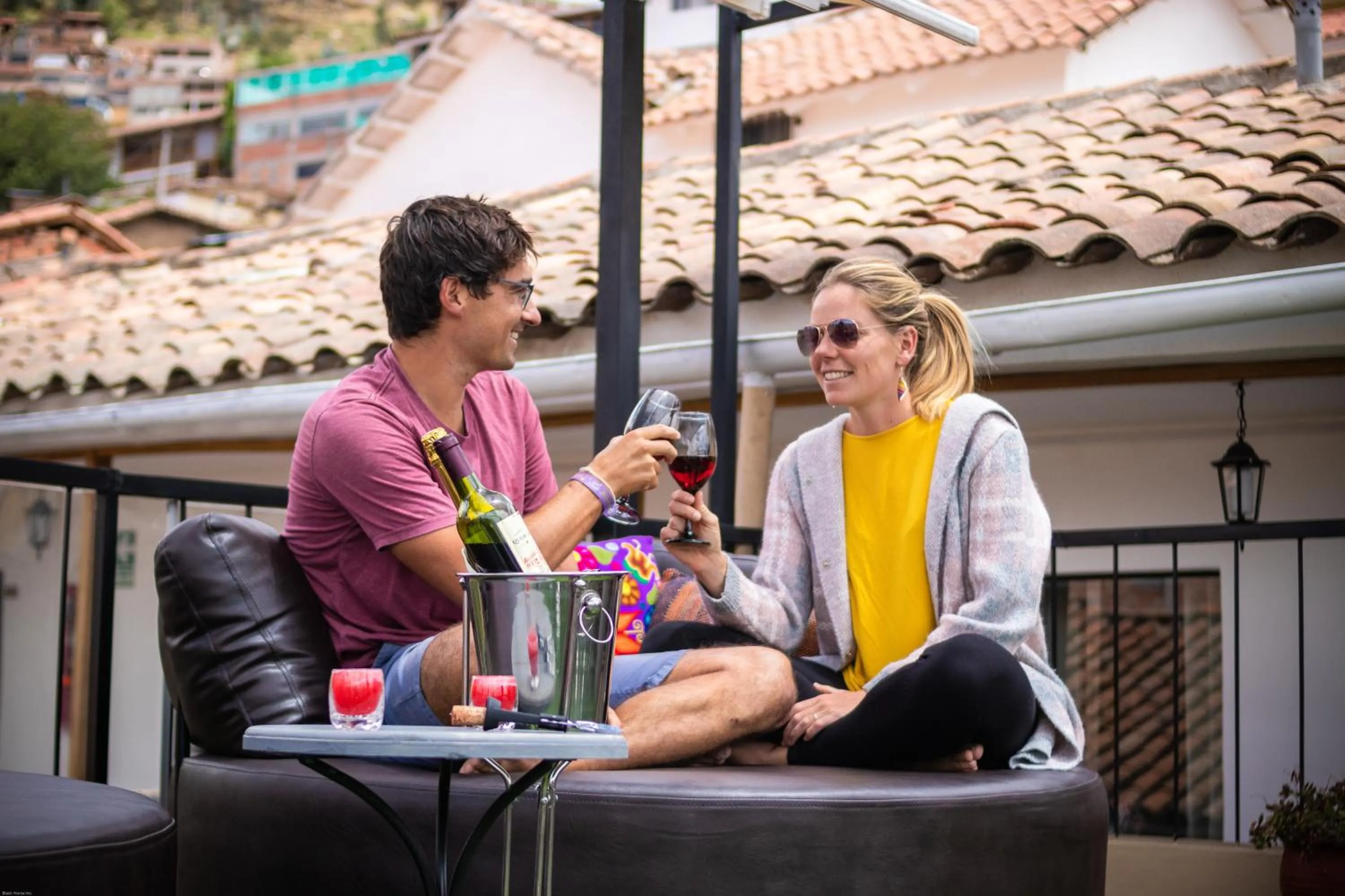 Lounge or bar in Home Garden Hotel