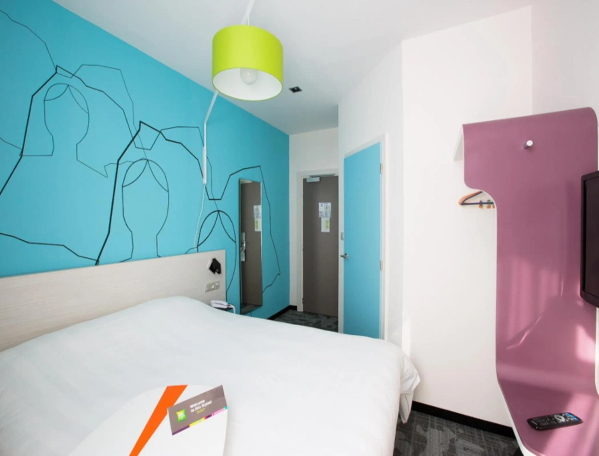 Bed in ibis Styles Strasbourg Centre Petite France